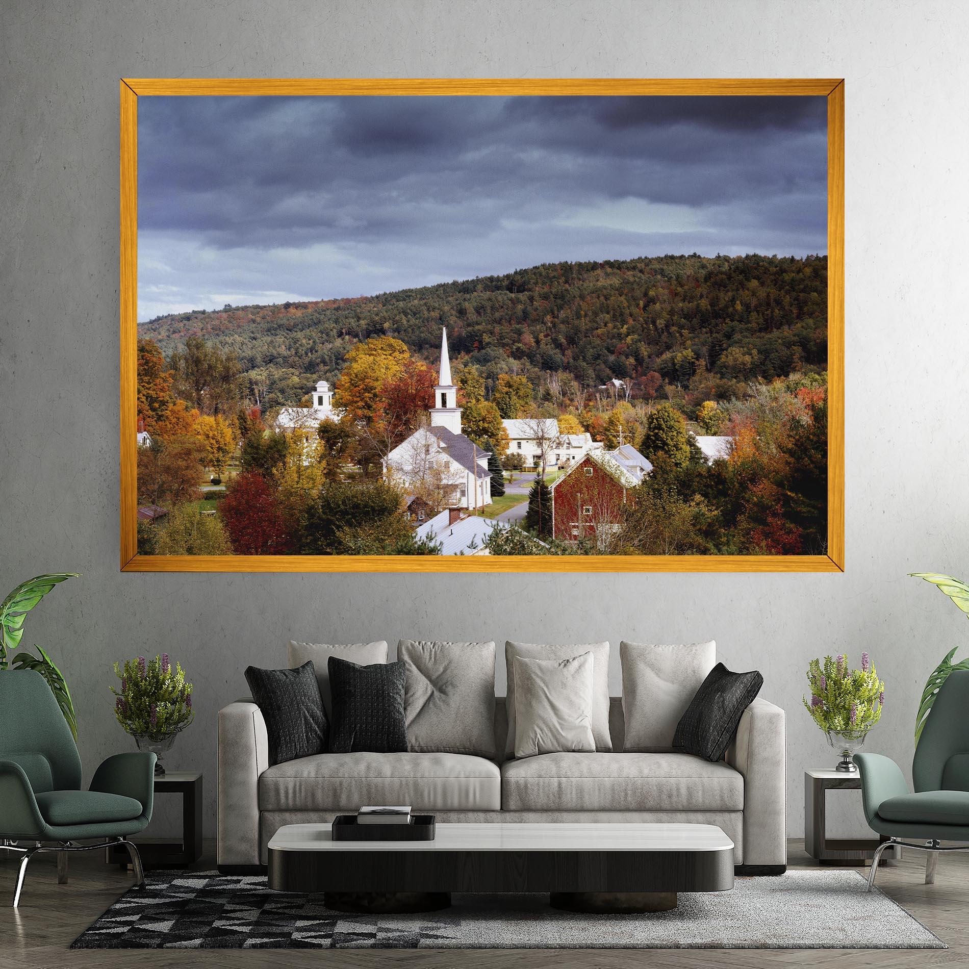 Tablou Canvas Autumn Trees mockup 7