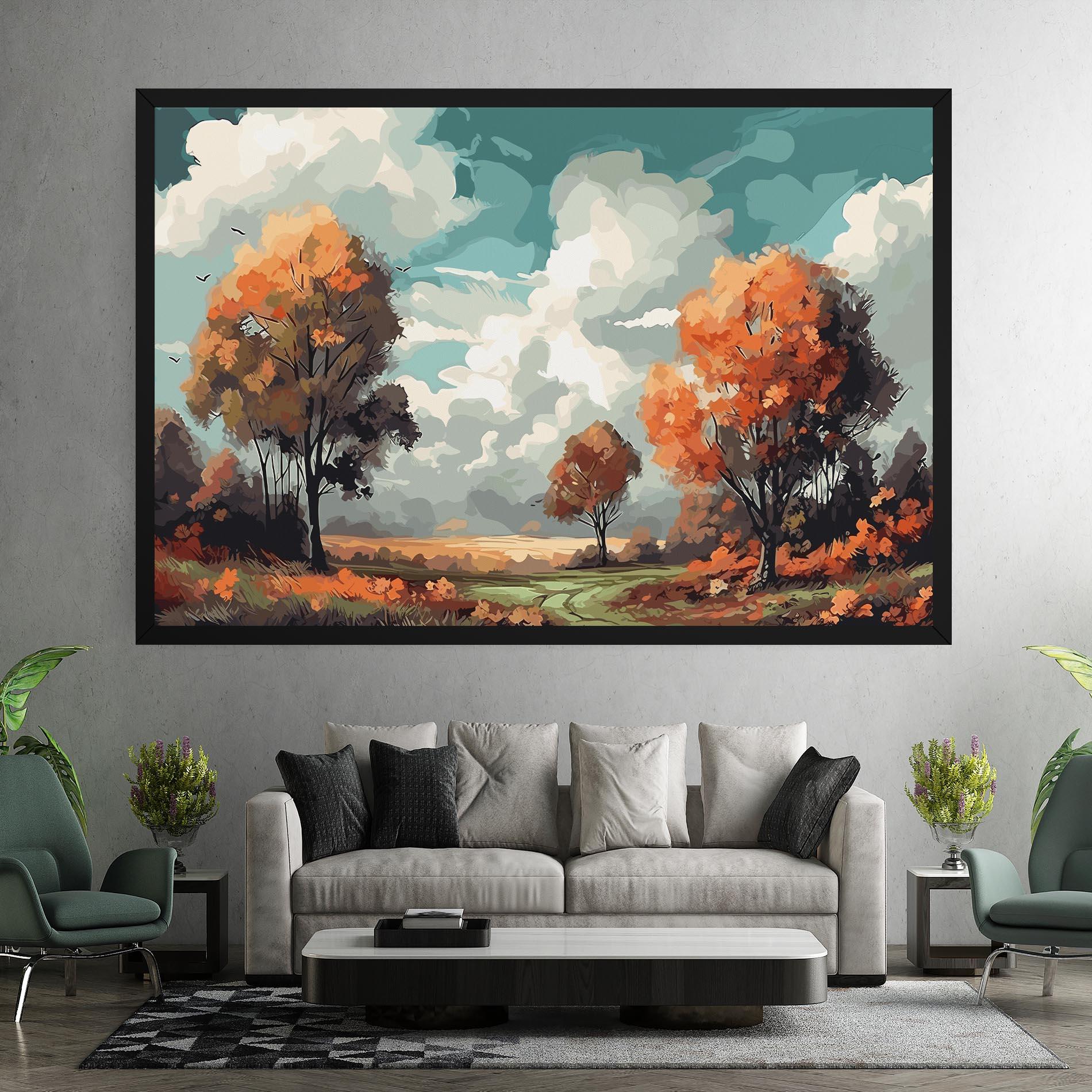 Tablou Canvas Autumn Art mockup 7