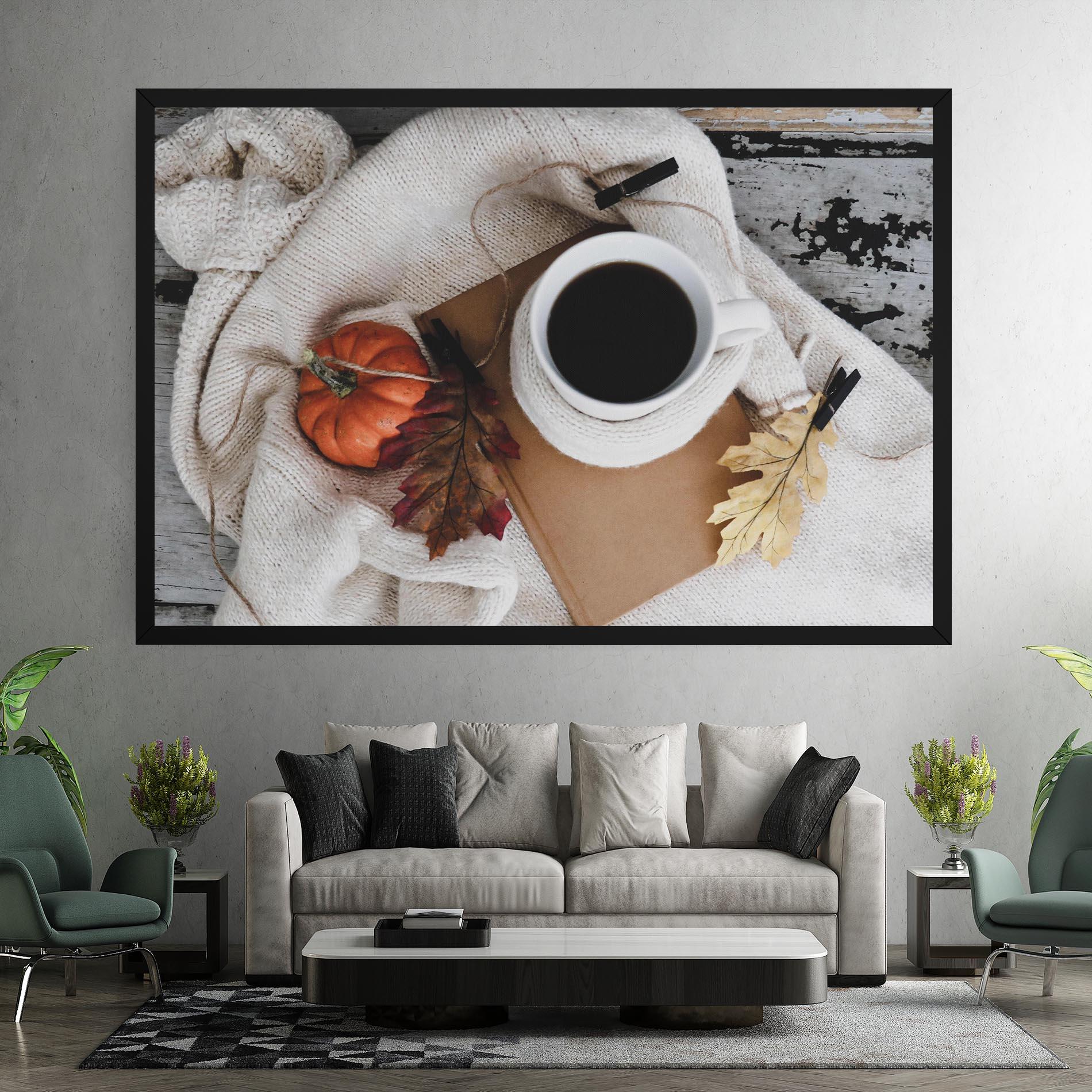 Tablou Canvas Autumn Coffee mockup 7