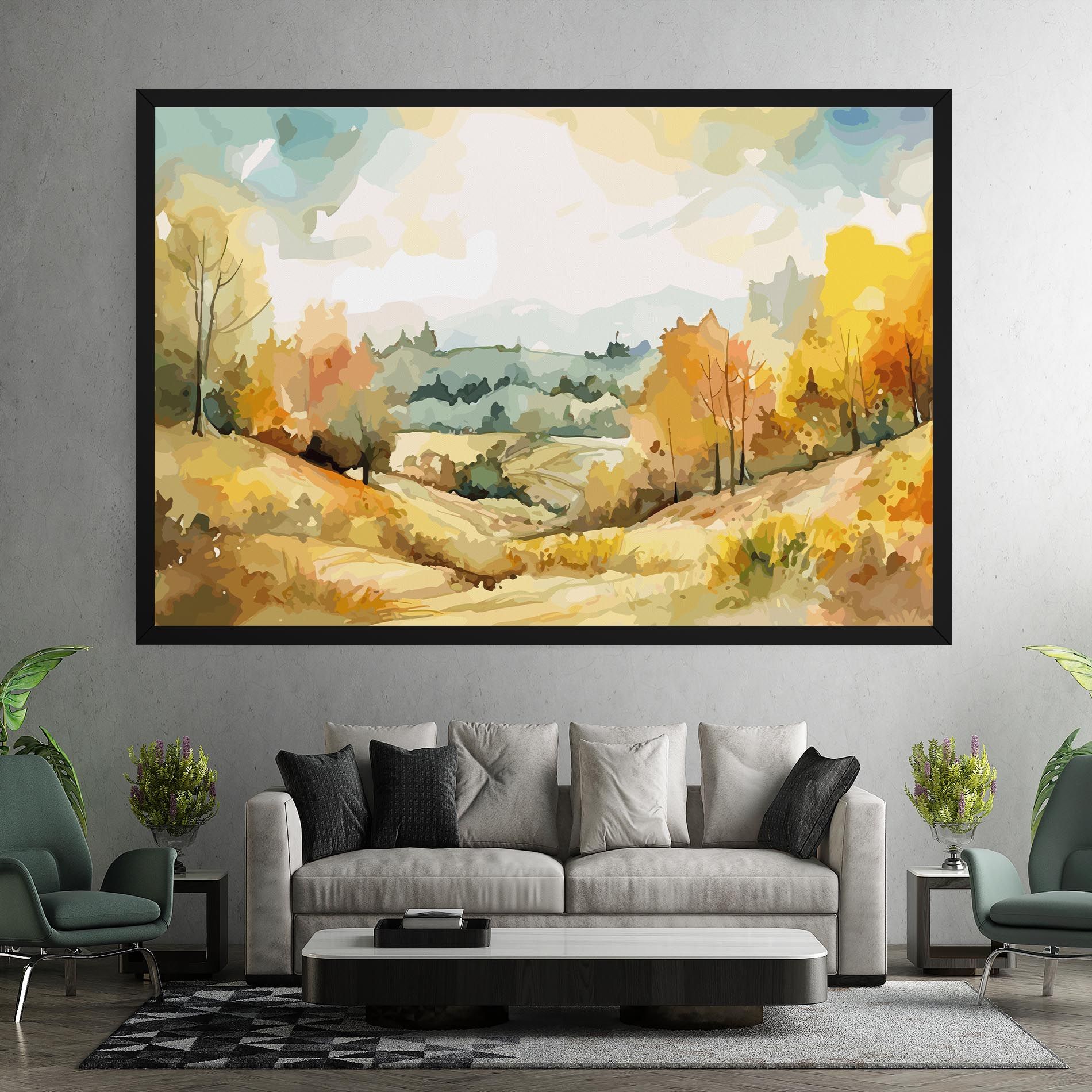 Green Yellow Autumn mockup 7