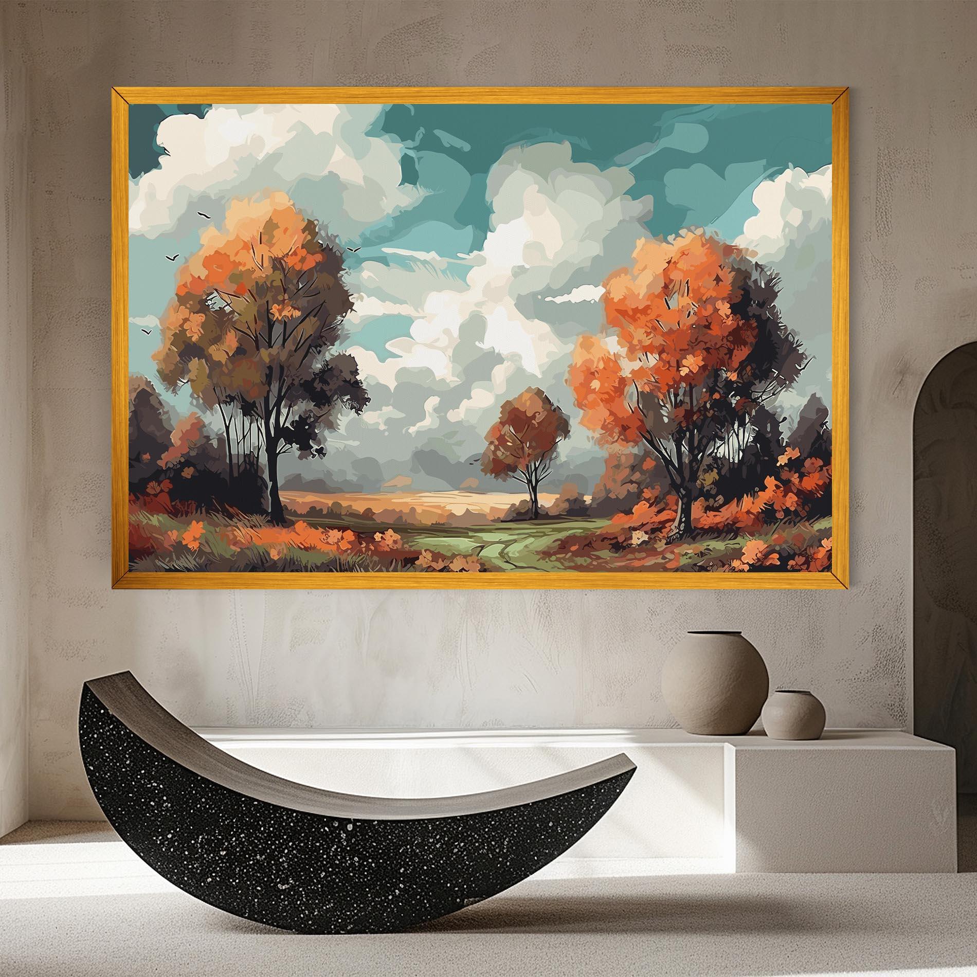 Tablou Canvas Autumn Art mockup 8