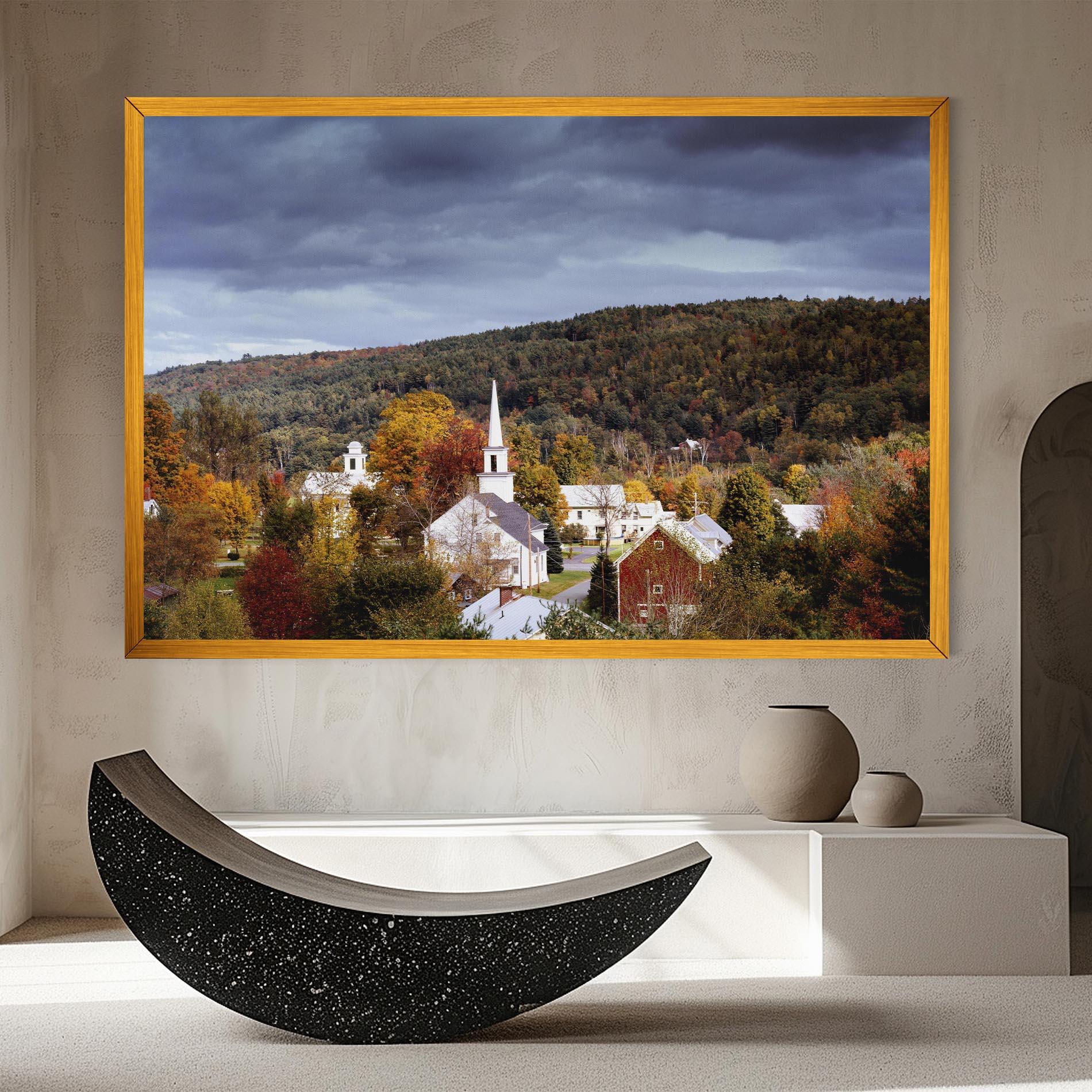 Tablou Canvas Autumn Trees mockup 8