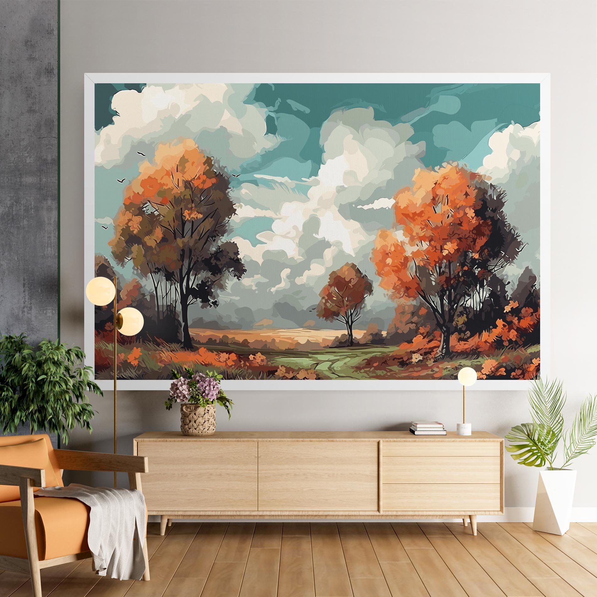 Tablou Canvas Autumn Art mockup 9
