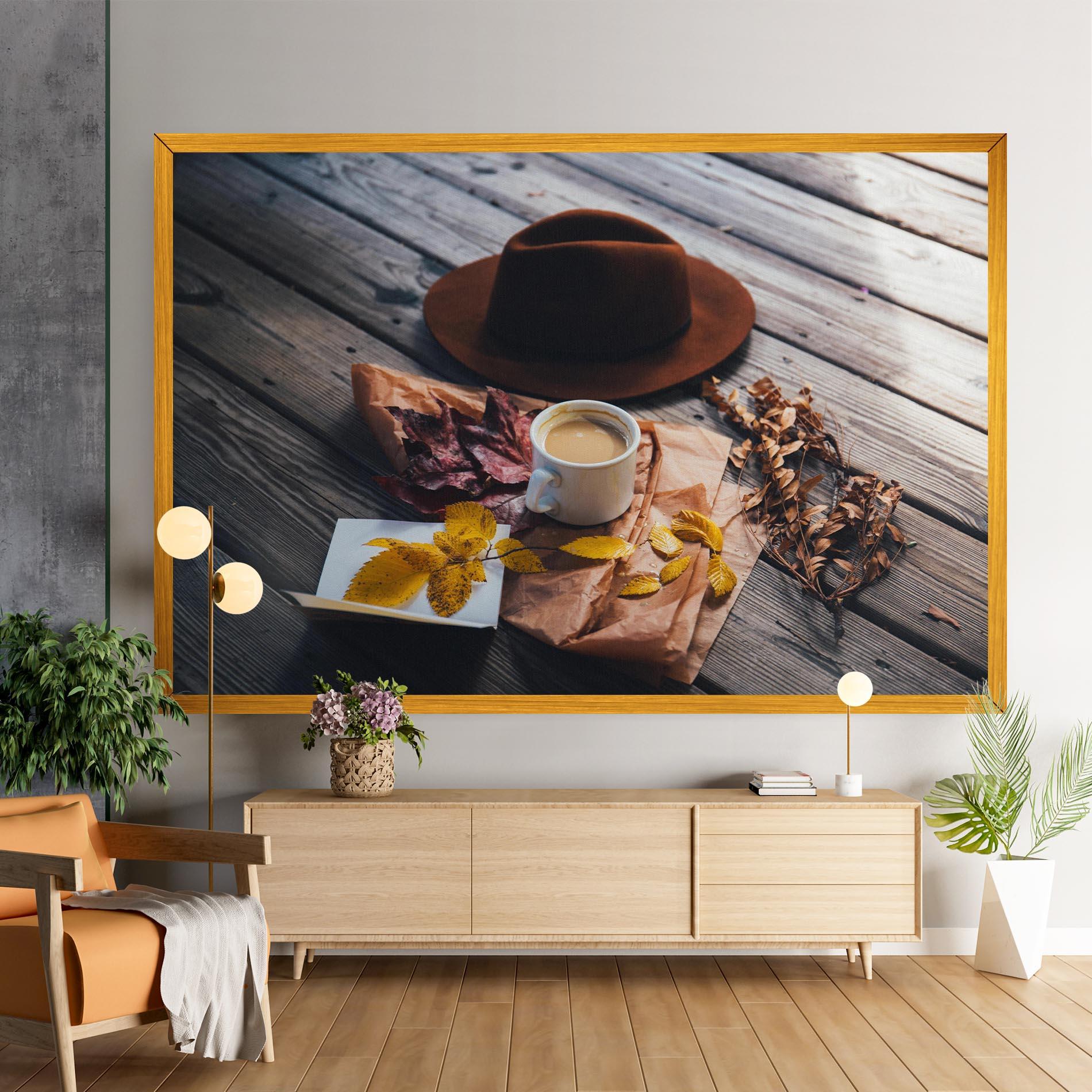 Tablou Canvas Autumn Coffee Vibe mockup 9
