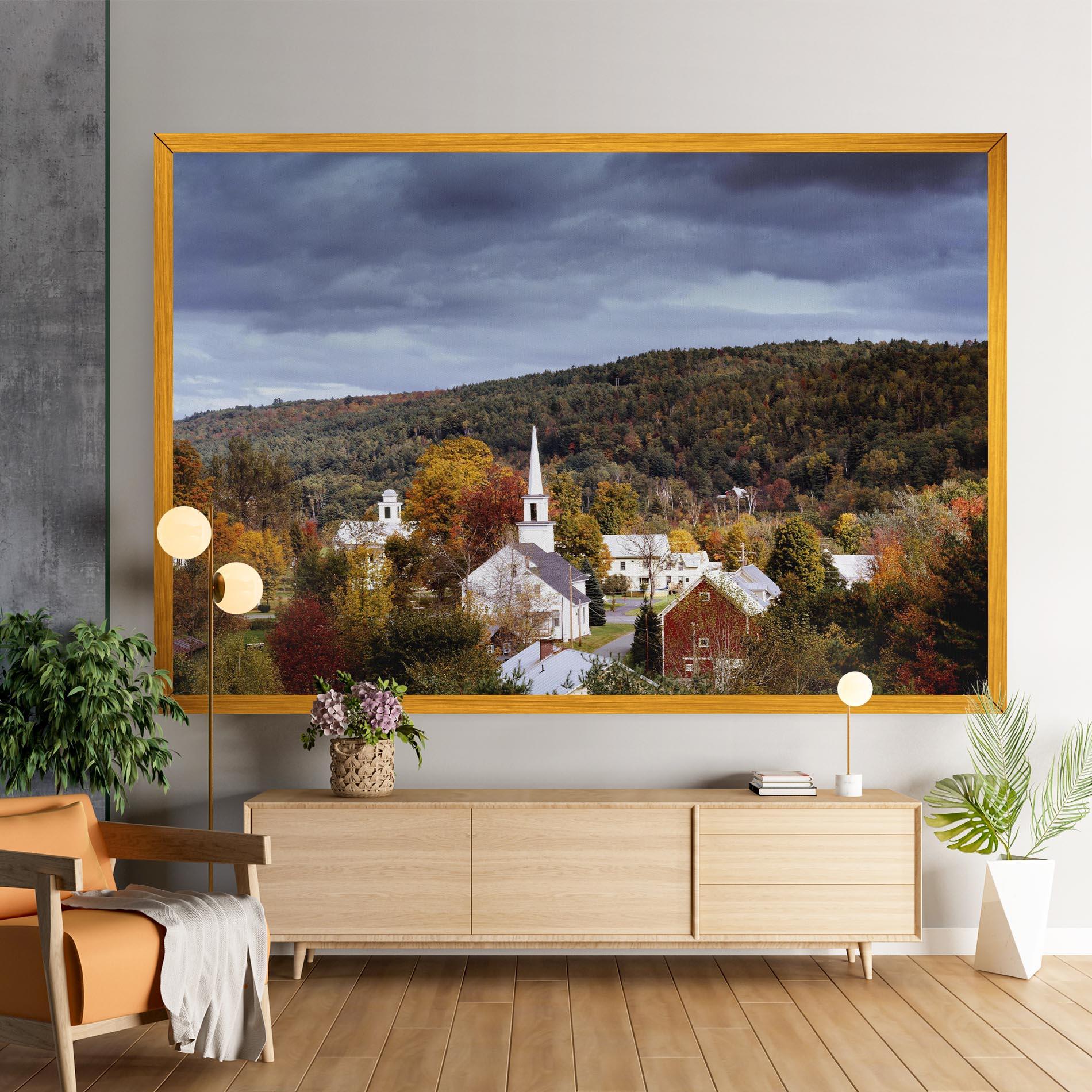 Tablou Canvas Autumn Trees mockup 9
