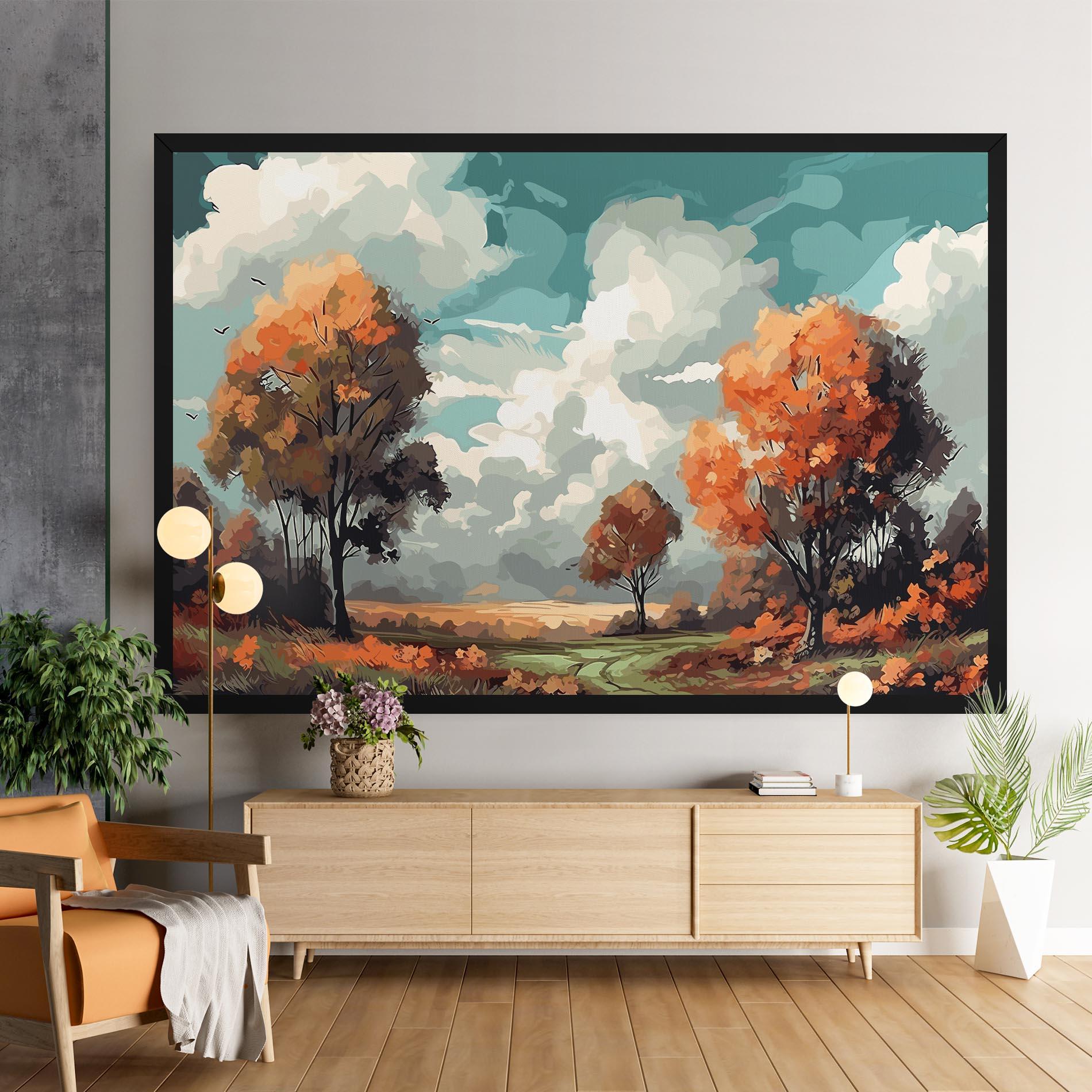 Tablou Canvas Autumn Art mockup 9