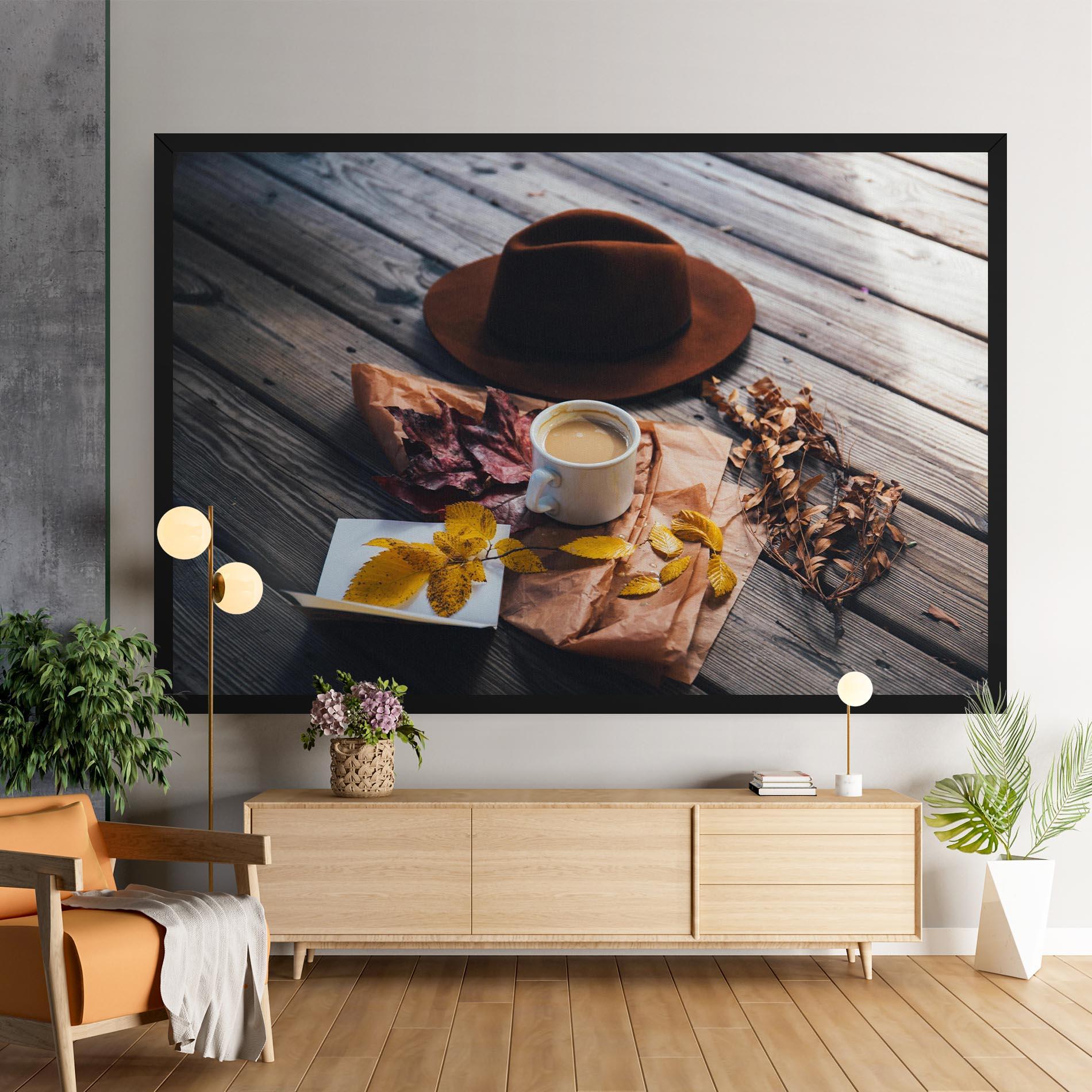 Tablou Canvas Autumn Coffee Vibe mockup 9