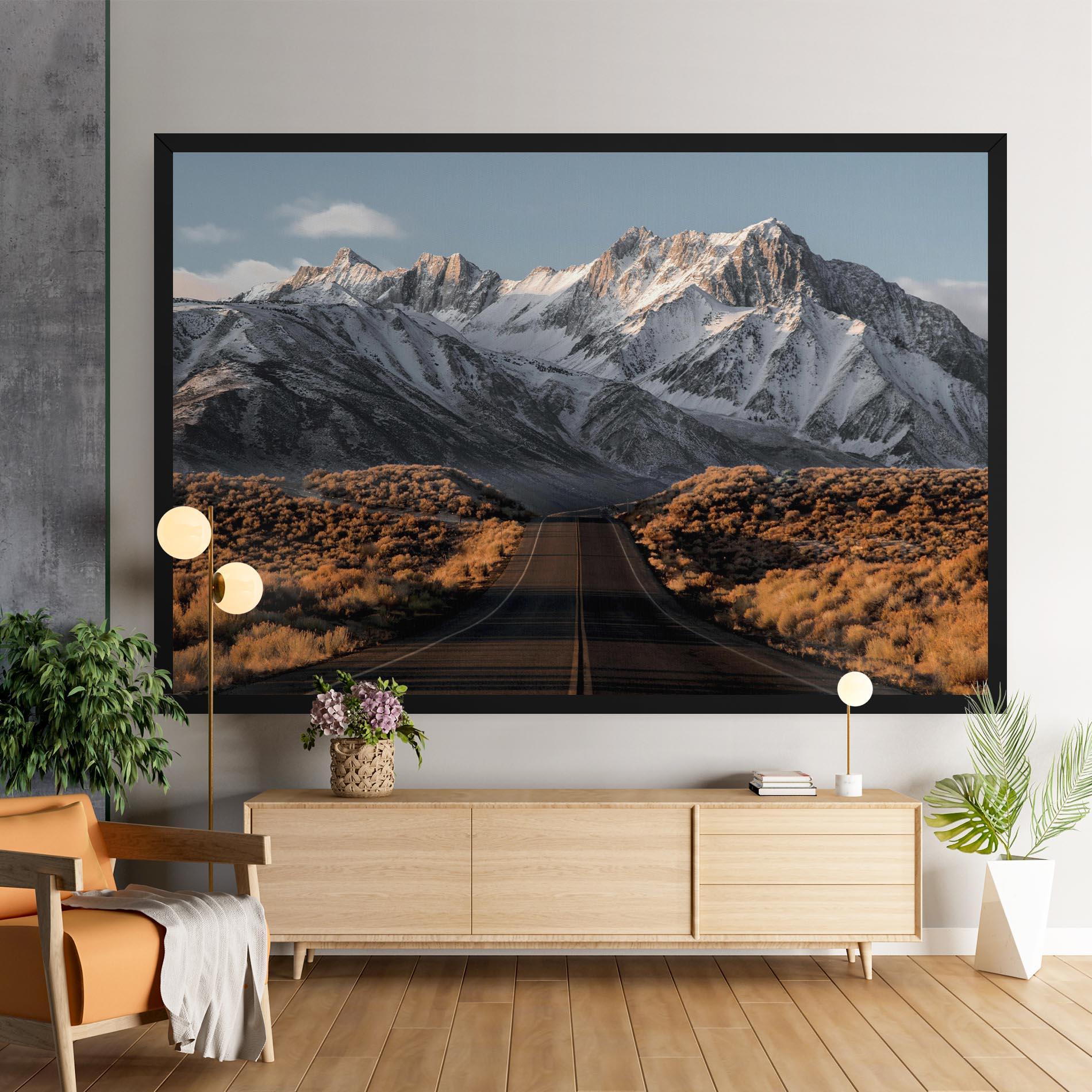 Tablou Canvas Autumn Mountain View mockup 9