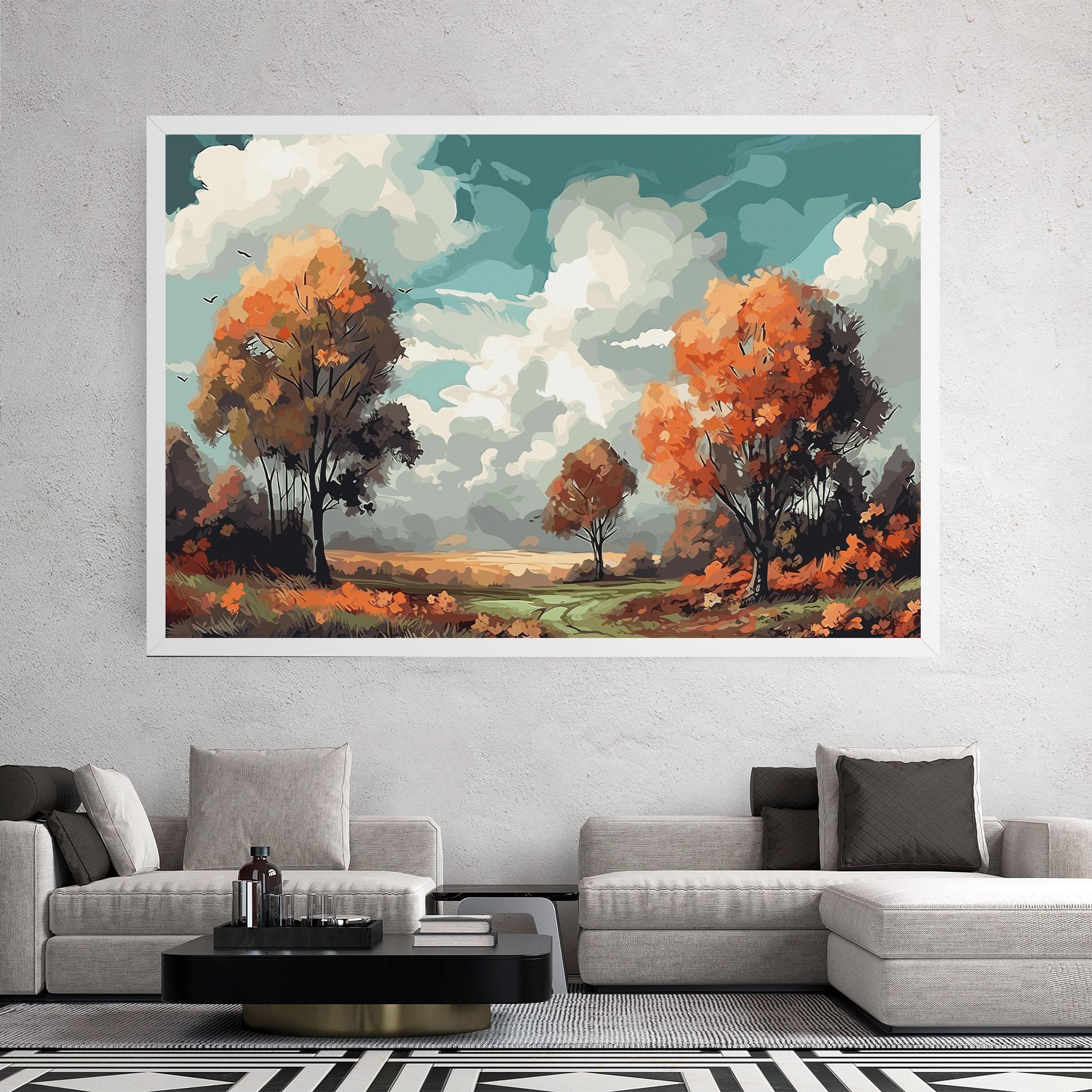 Tablou Canvas Autumn Art mockup 2