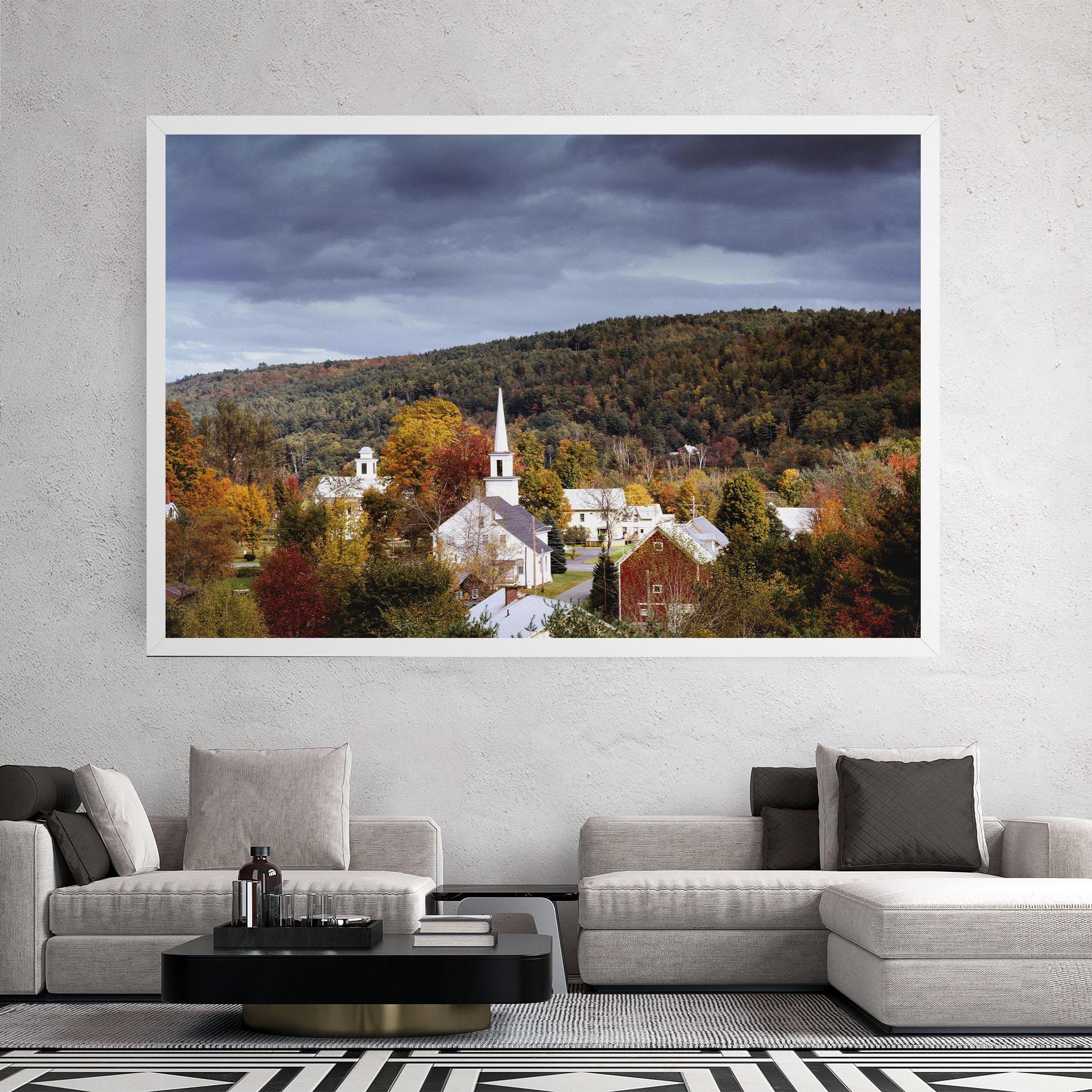 Tablou Canvas Autumn Trees mockup 2