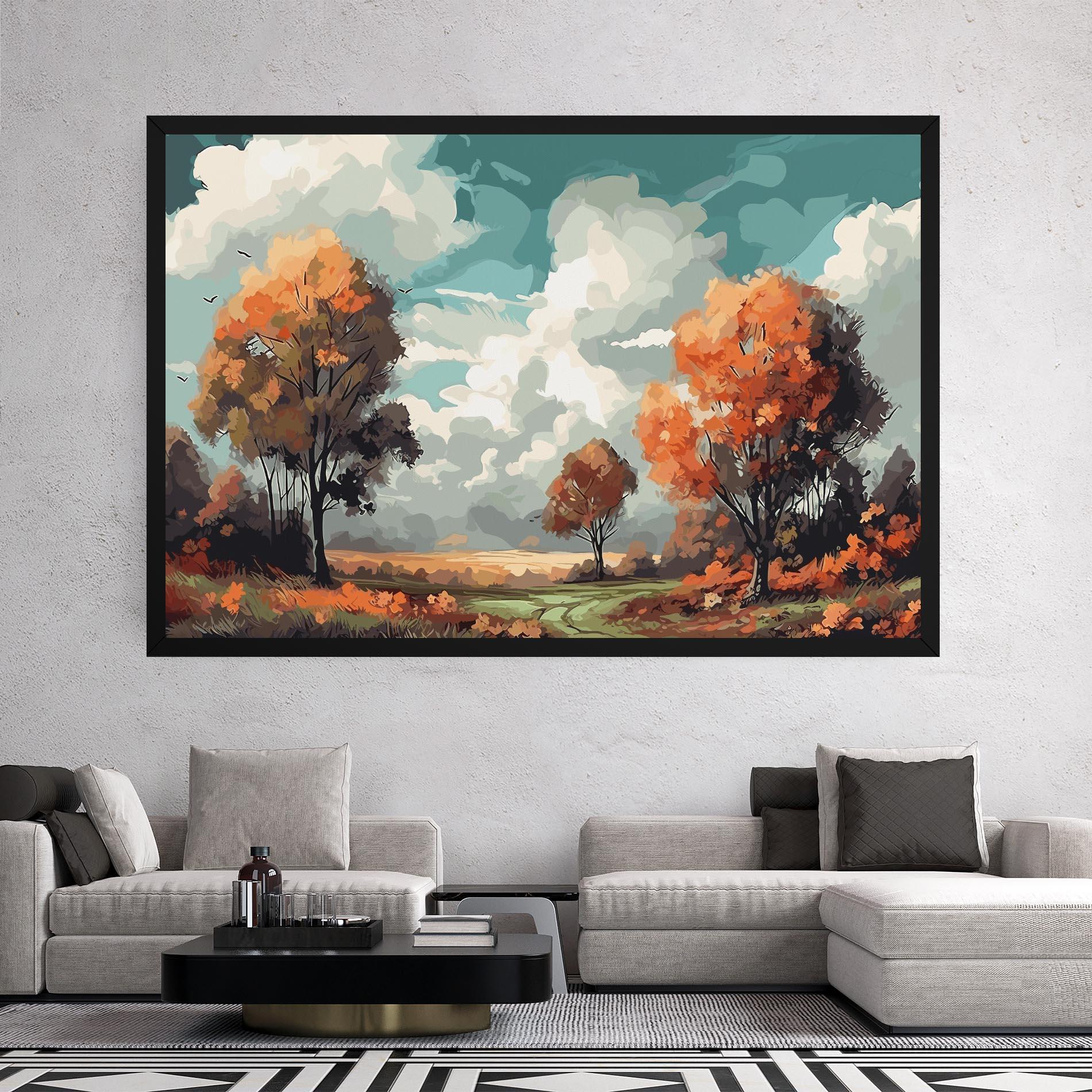 Tablou Canvas Autumn Art mockup 2
