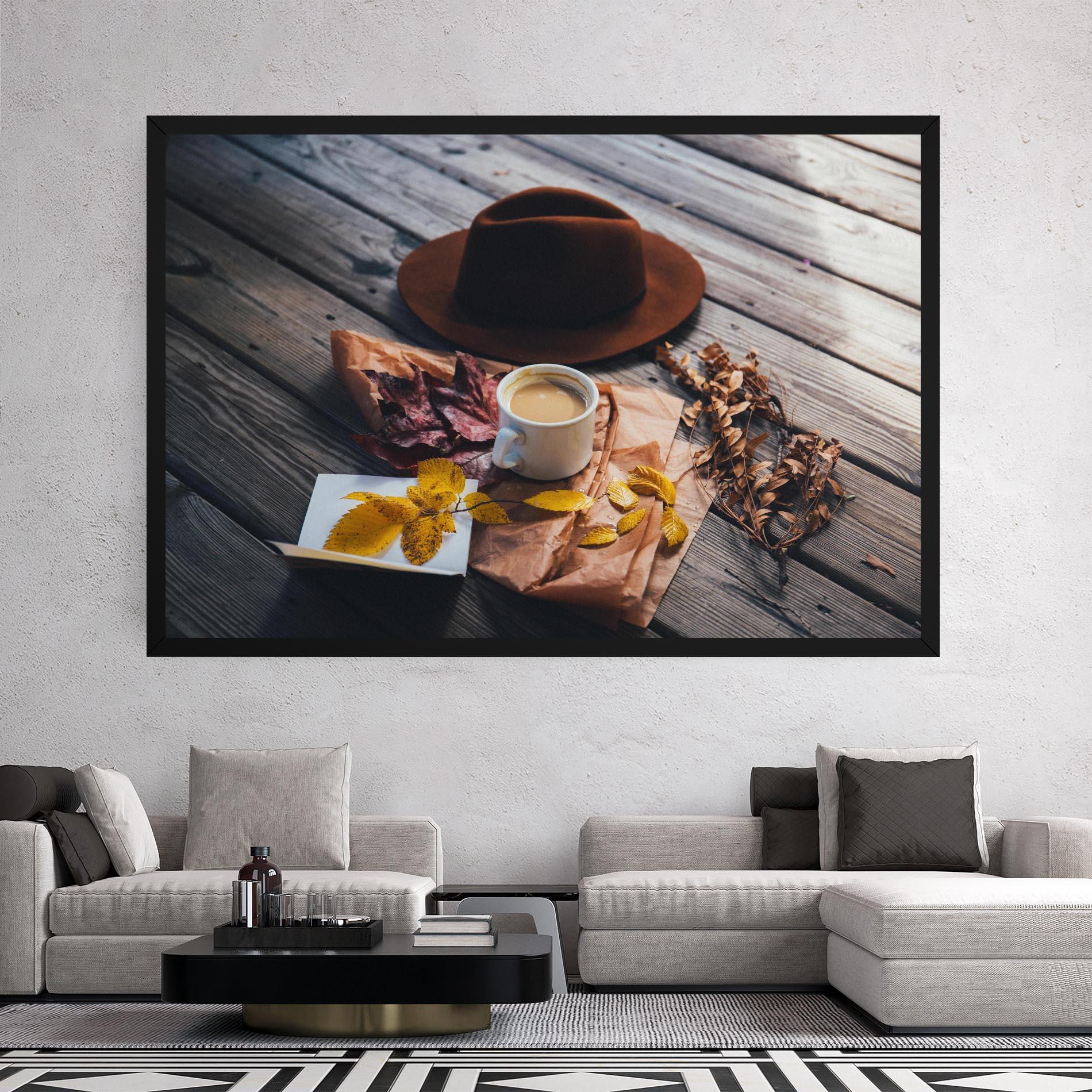 Tablou Canvas Autumn Coffee Vibe mockup 2