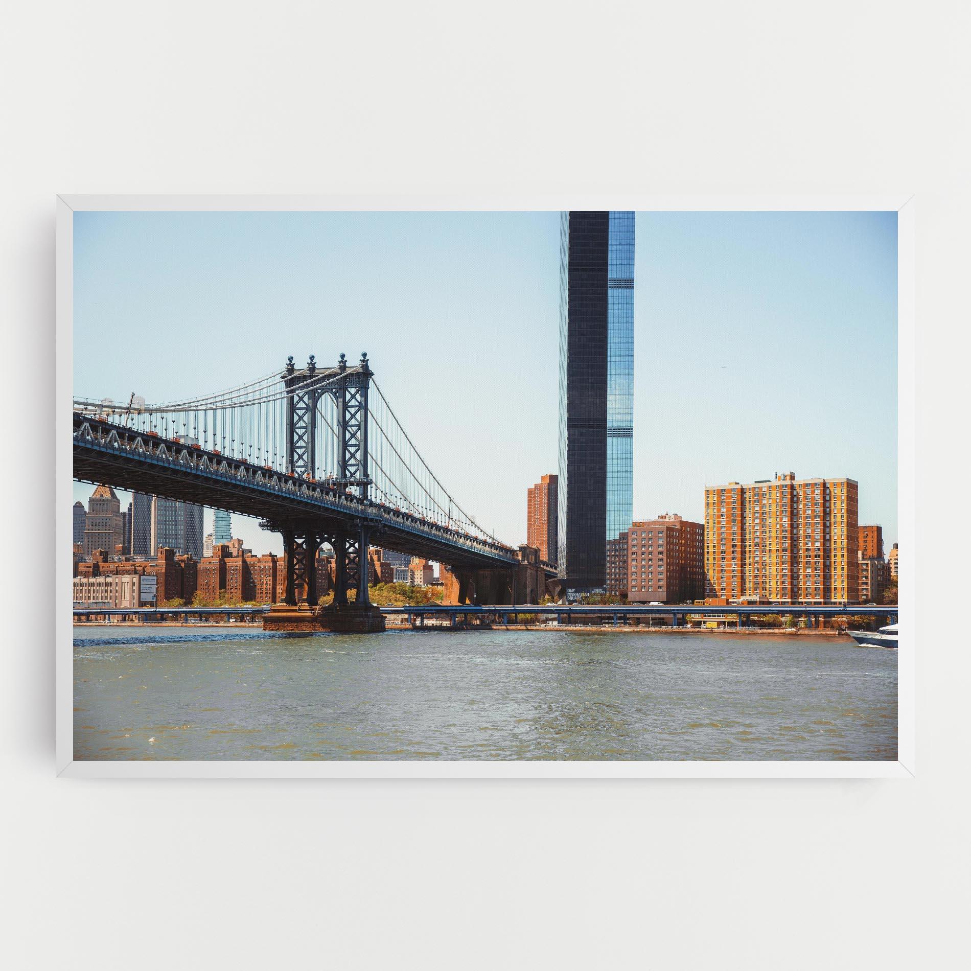 Tablou Canvas Big City Bridge mockup 0