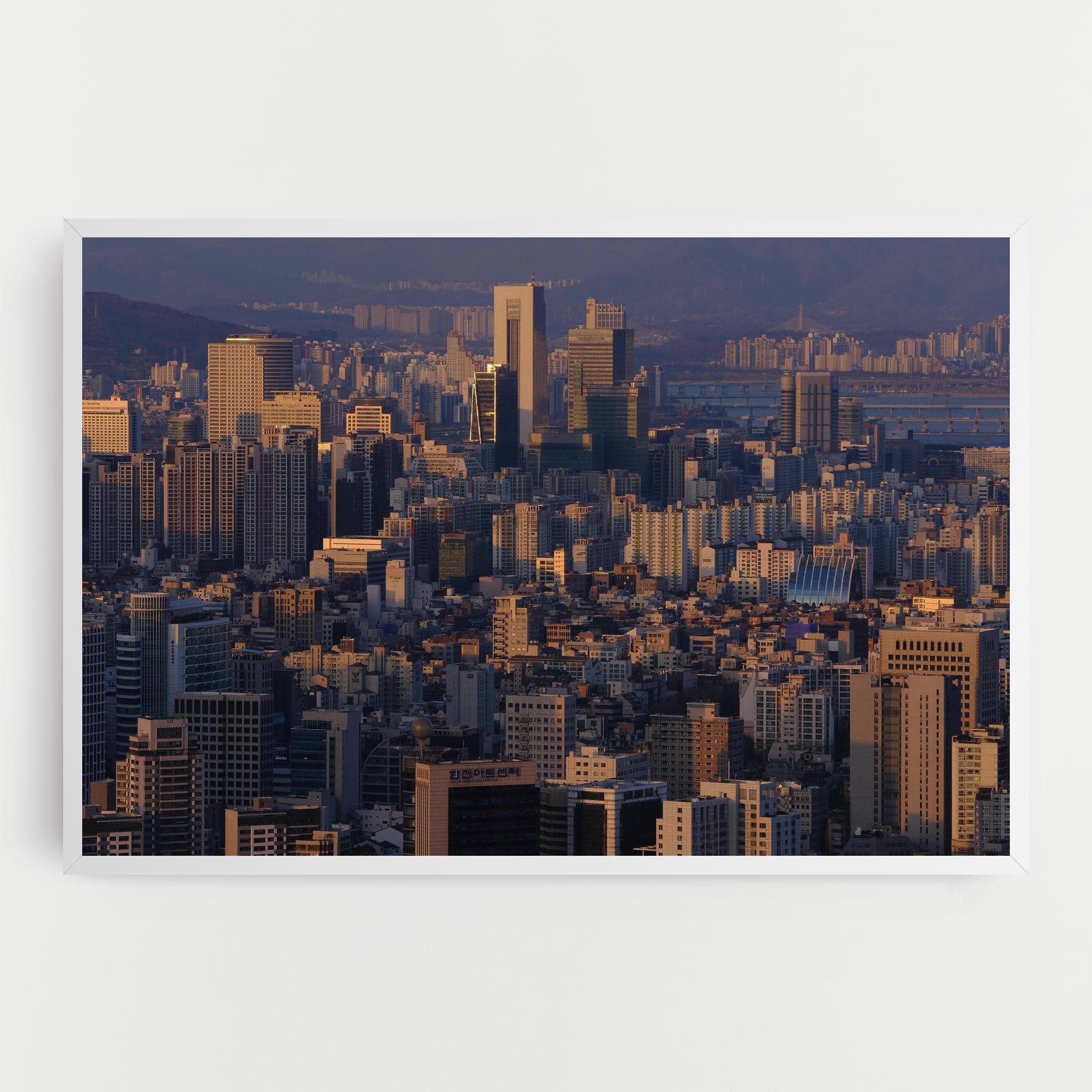 Tablou Canvas Big City mockup 0