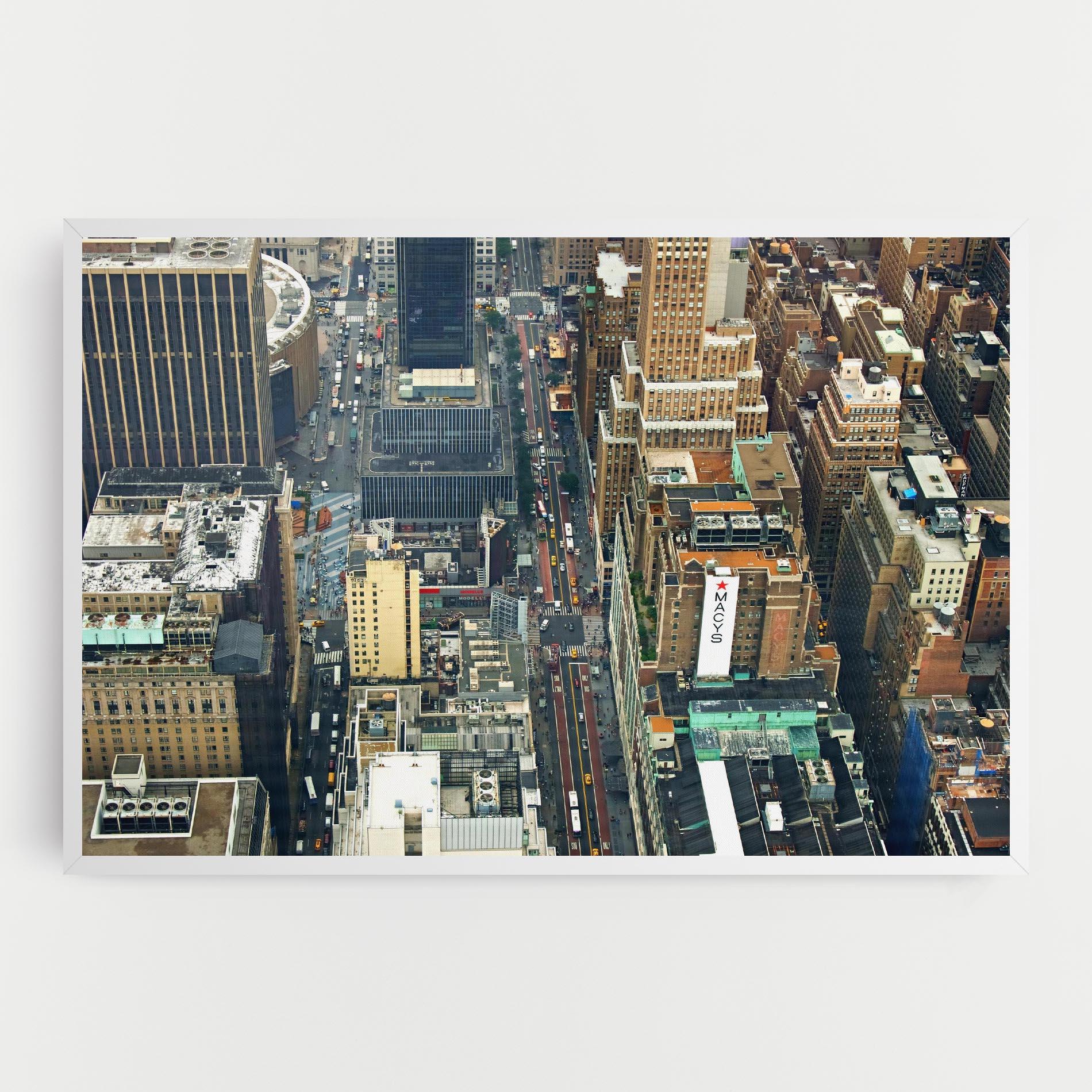 Tablou Canvas Cream Tall Building mockup 0