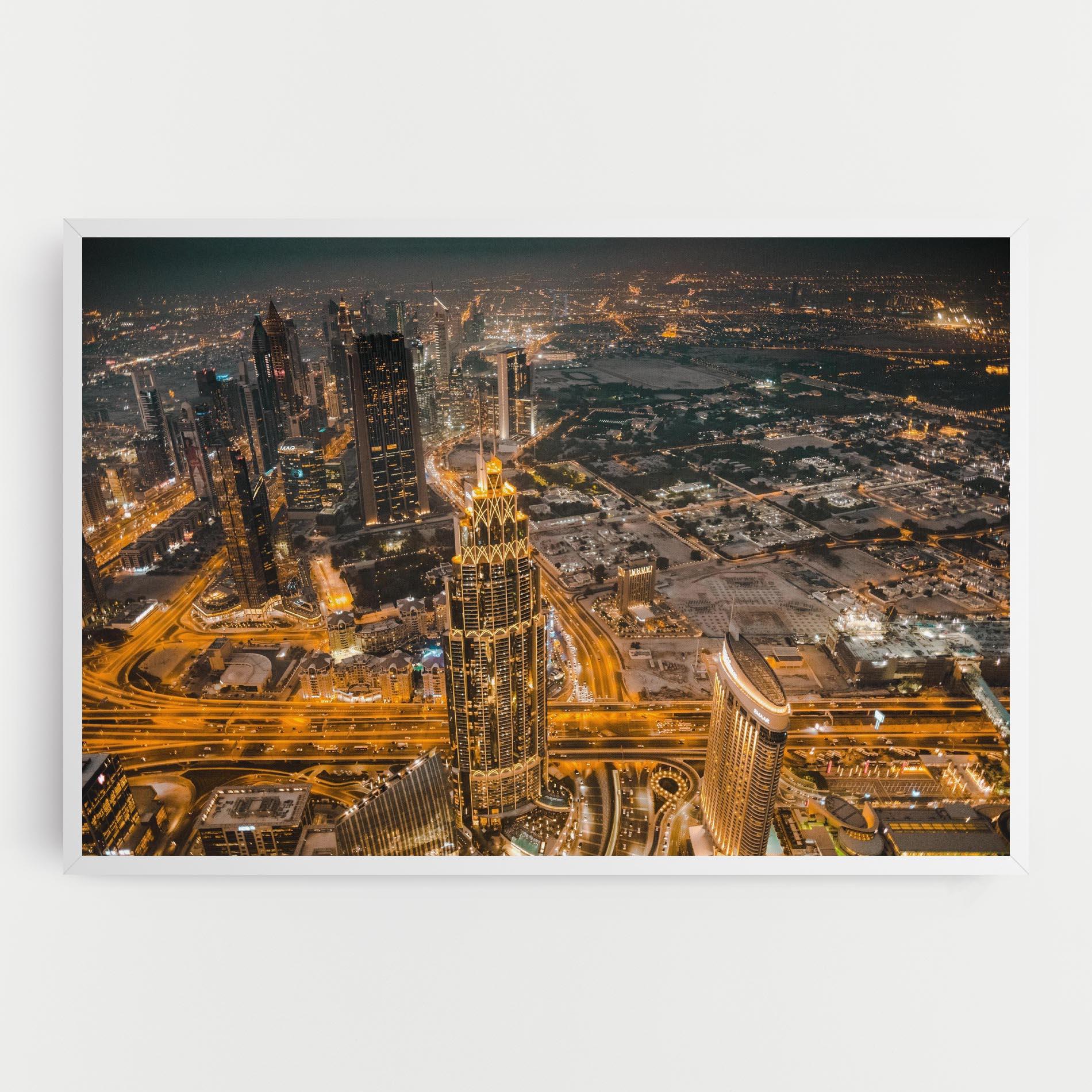 Tablou Canvas Dubai Lights mockup 0