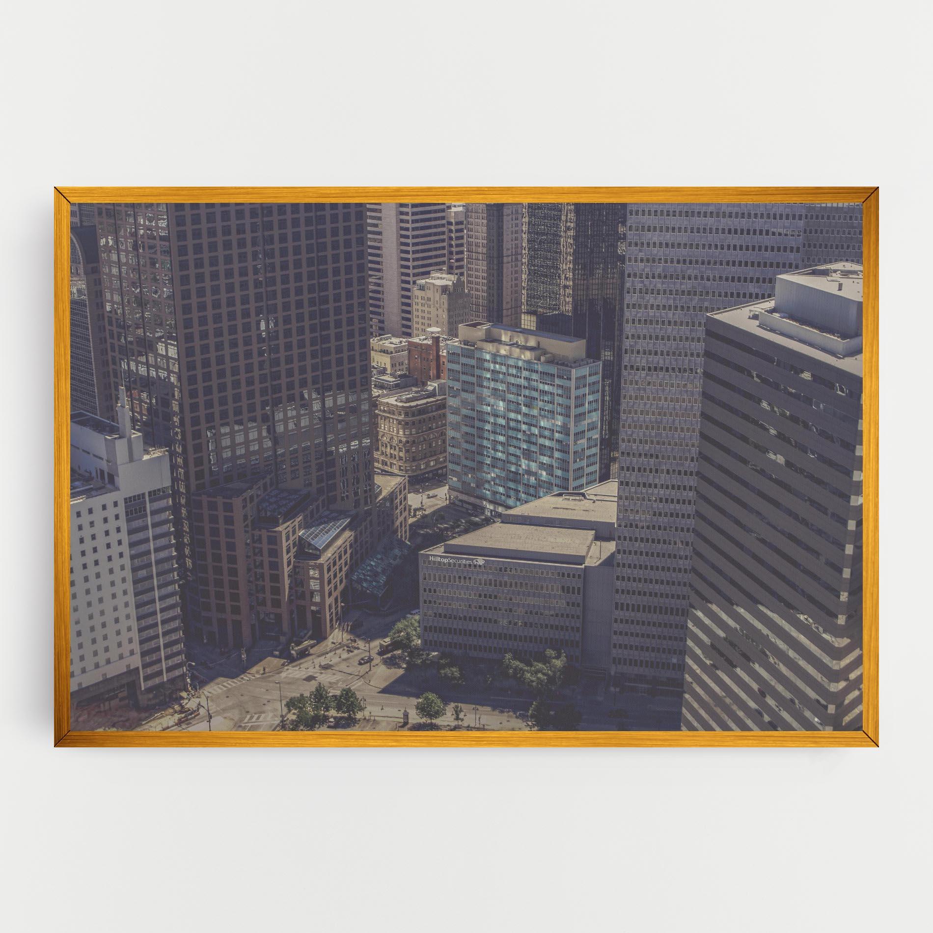 Tablou Canvas Cream Light Building mockup 0