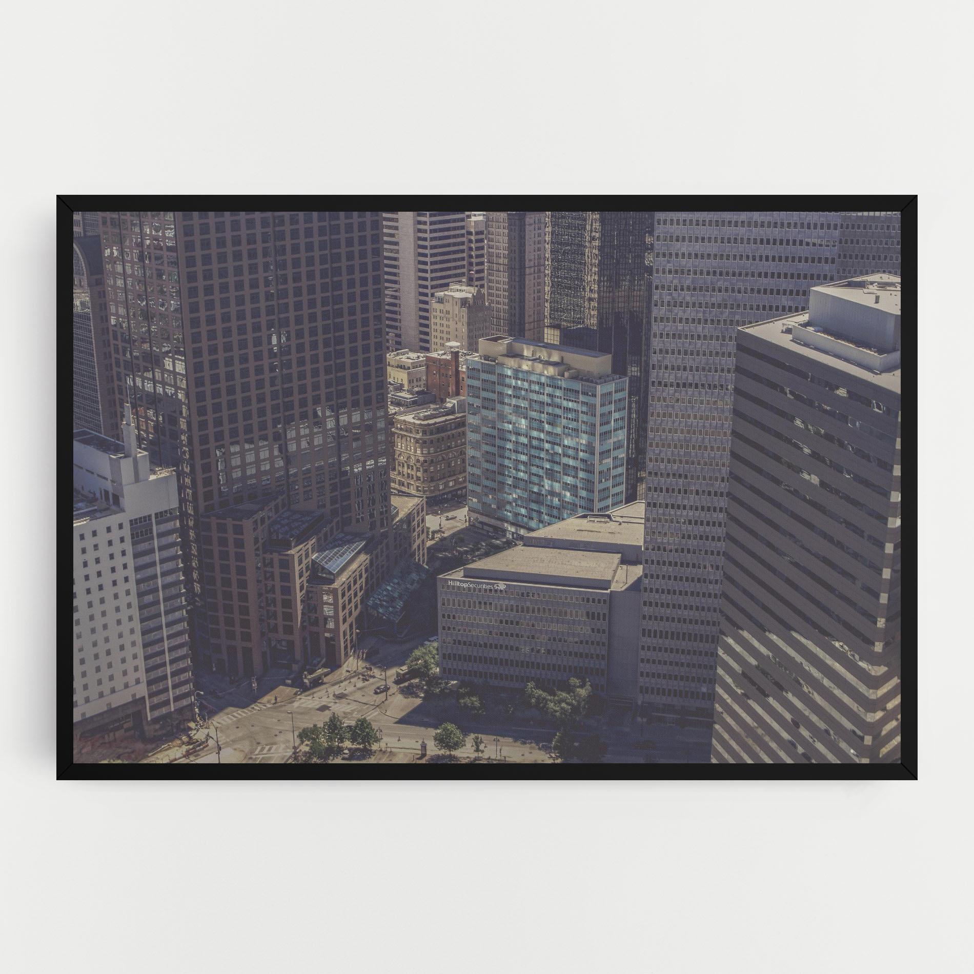 Tablou Canvas Cream Light Building mockup 0