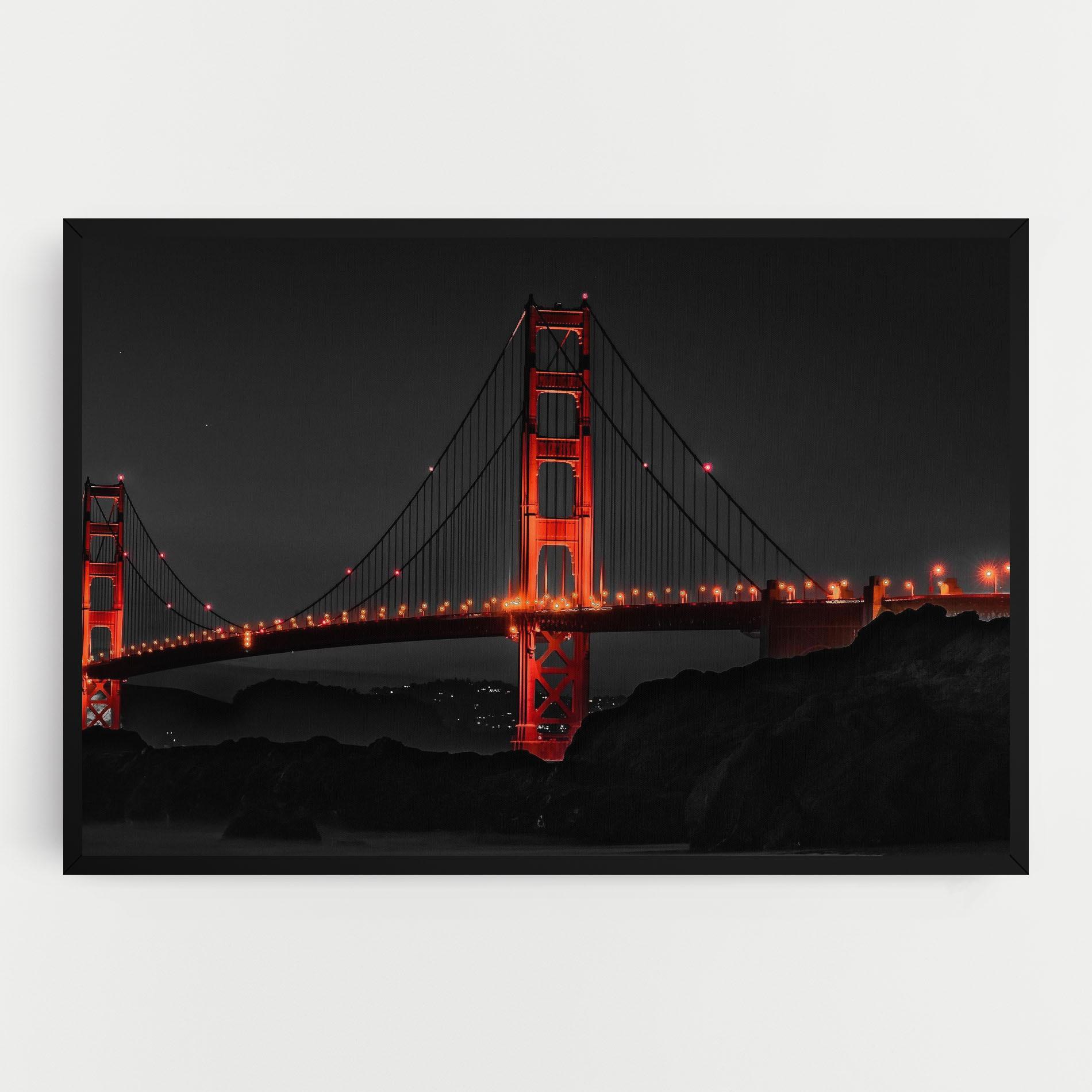 Tablou Canvas Golden Gate Bridge mockup 0