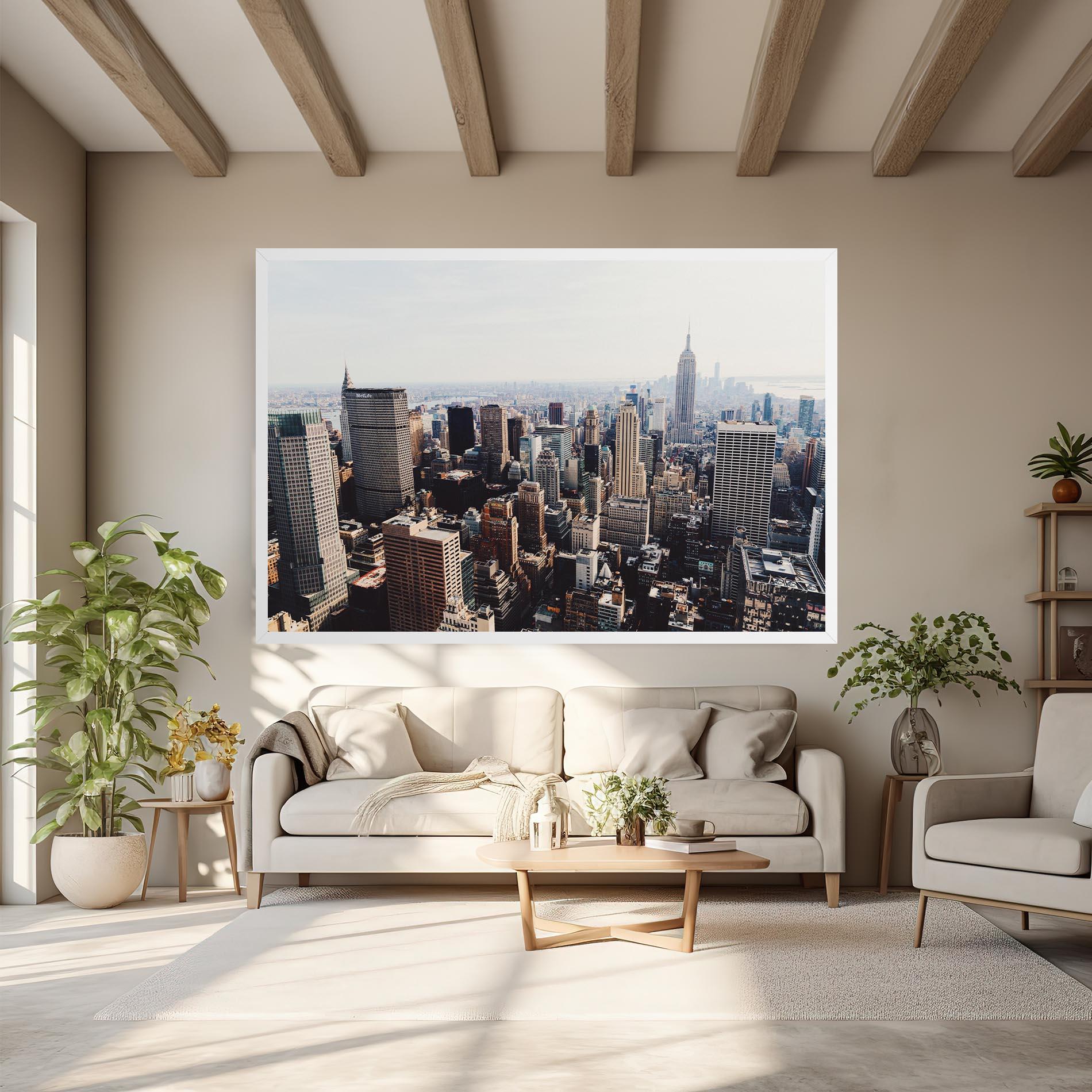 Tablou Canvas Building Mix View mockup 6