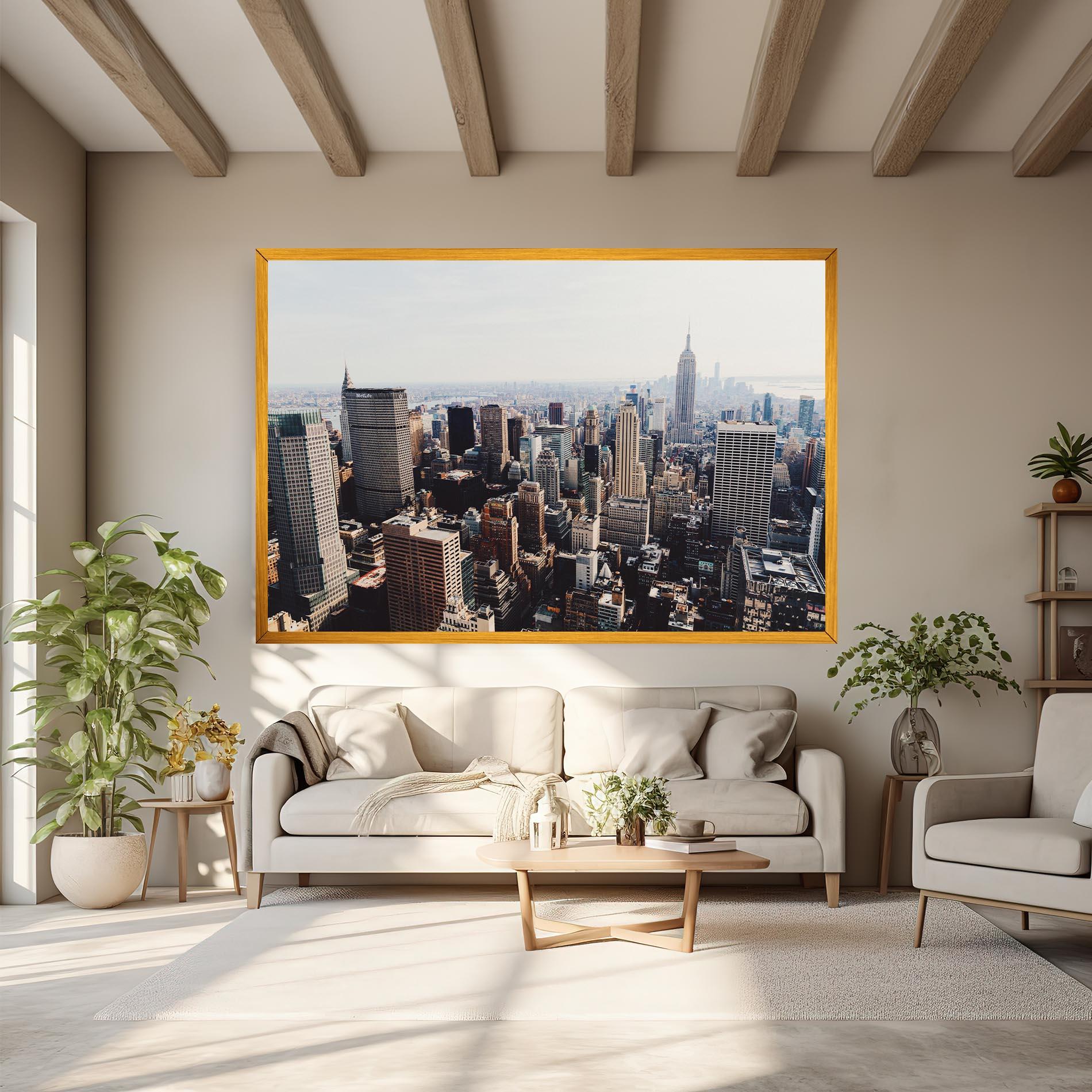 Tablou Canvas Building Mix View mockup 6