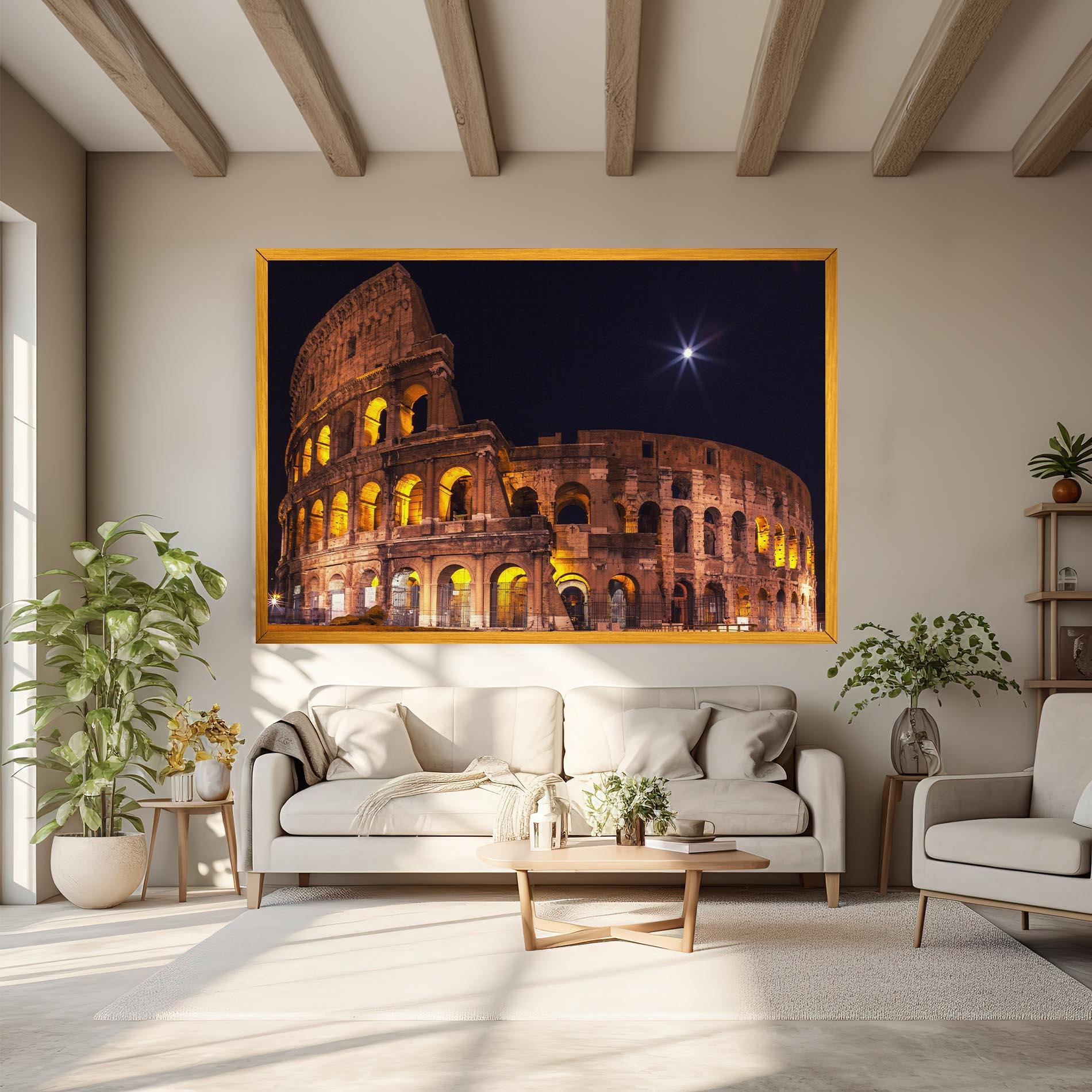 Tablou Canvas Rome Colloseum mockup 6