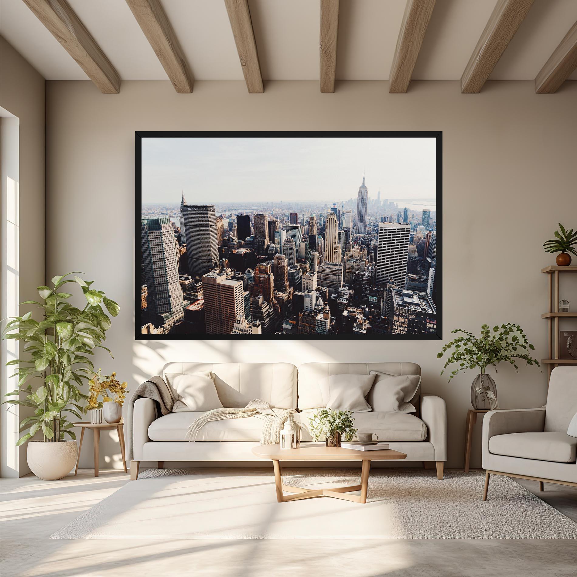 Tablou Canvas Building Mix View mockup 6