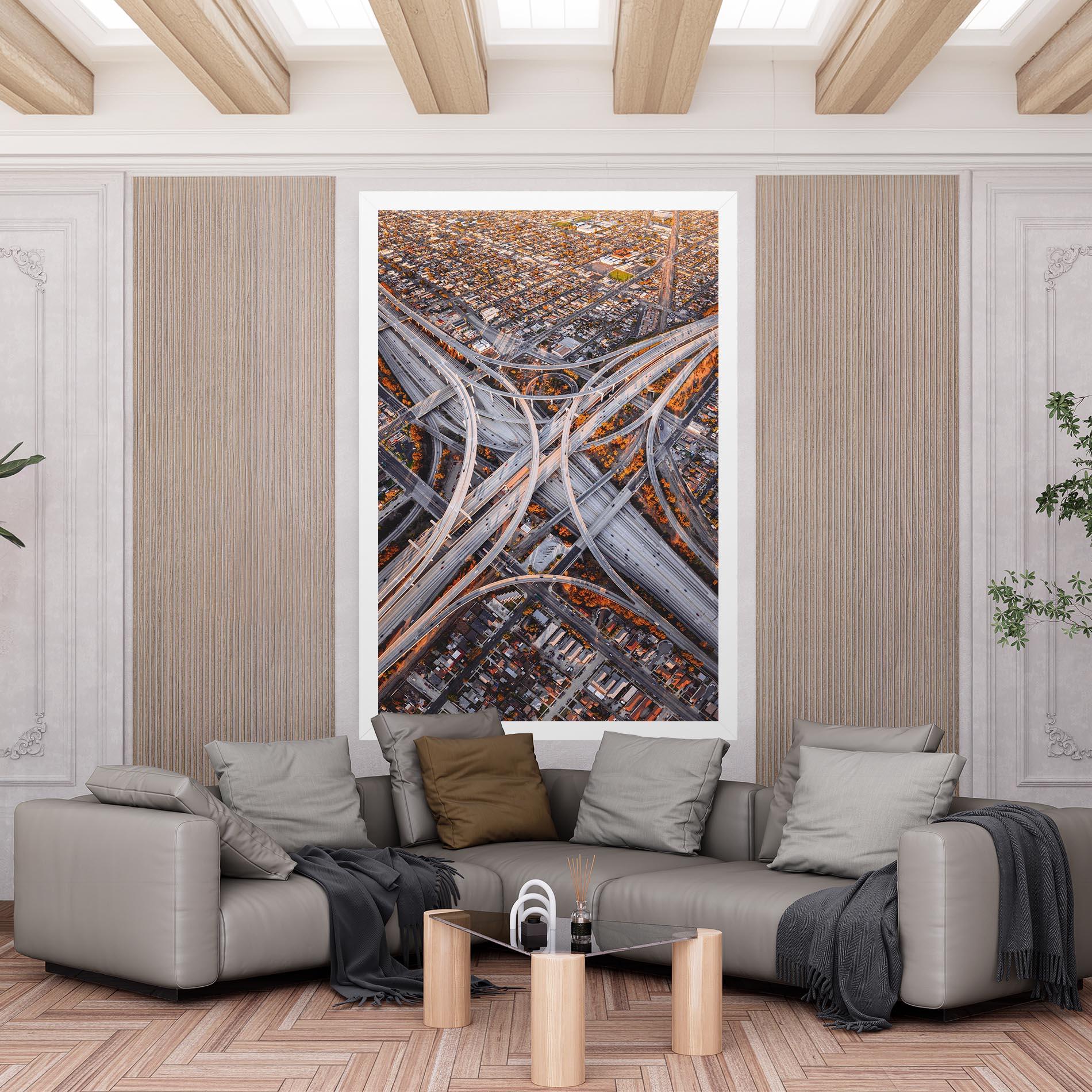 Tablou Canvas Big Road City mockup 6