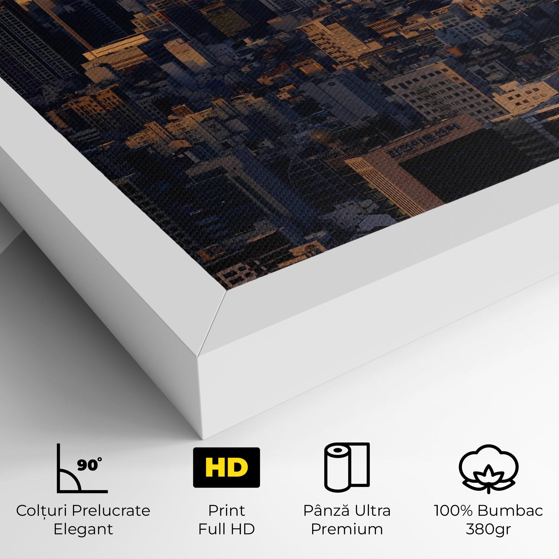 Tablou Canvas Big City mockup 4