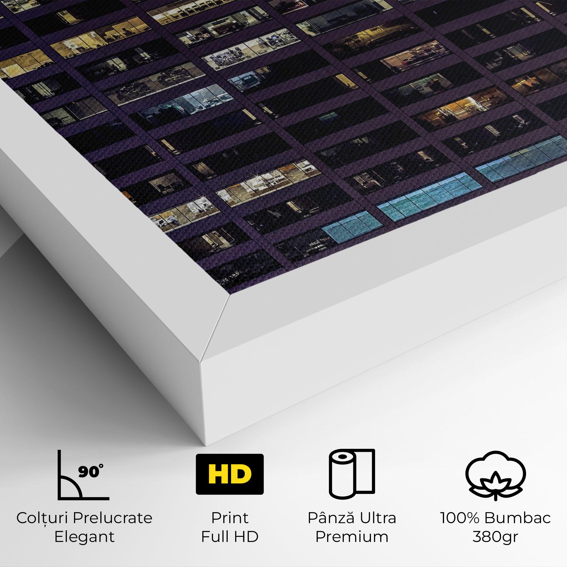 Tablou Canvas Building Lights mockup 4