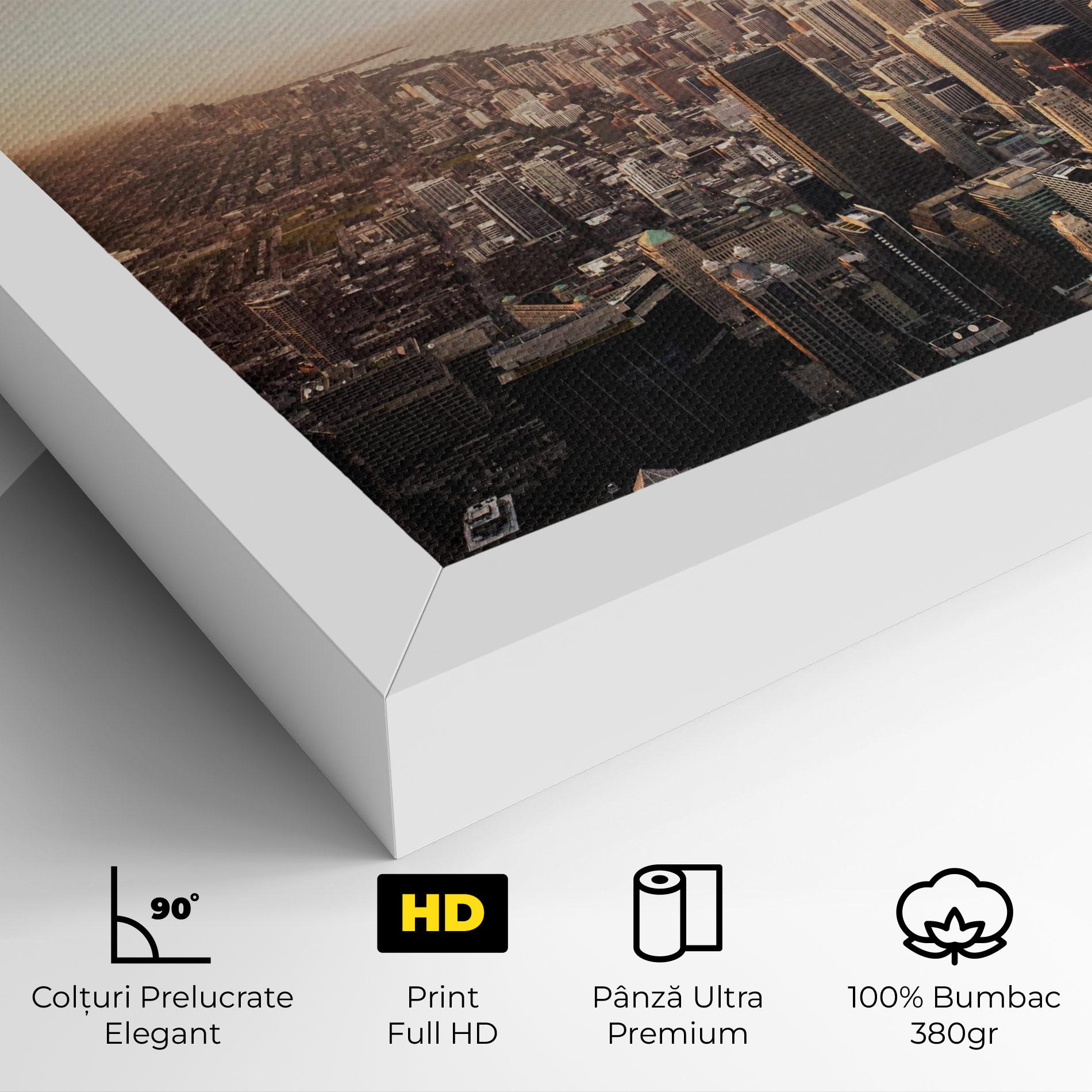 Tablou Canvas City Buildings mockup 4