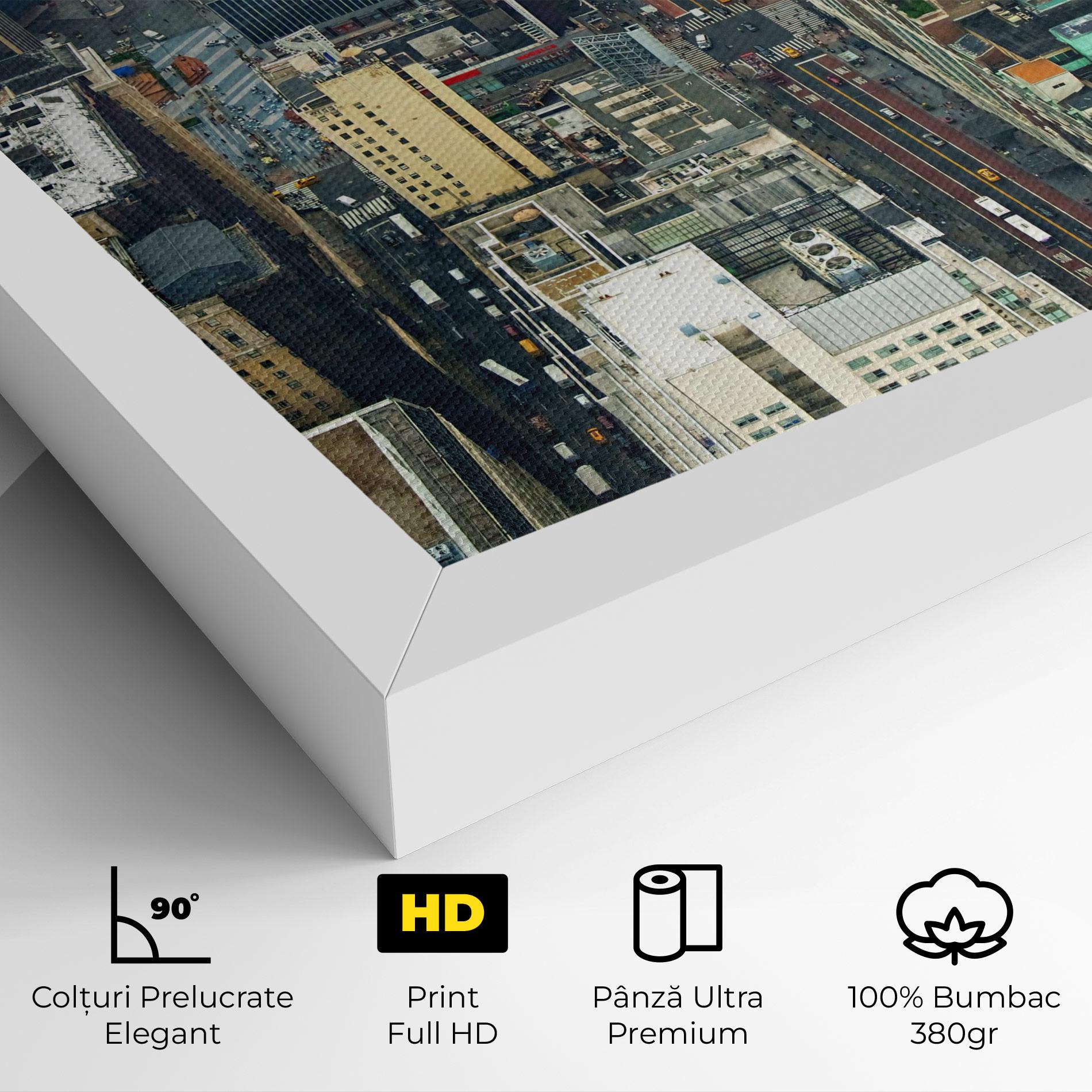 Tablou Canvas Cream Tall Building mockup 4