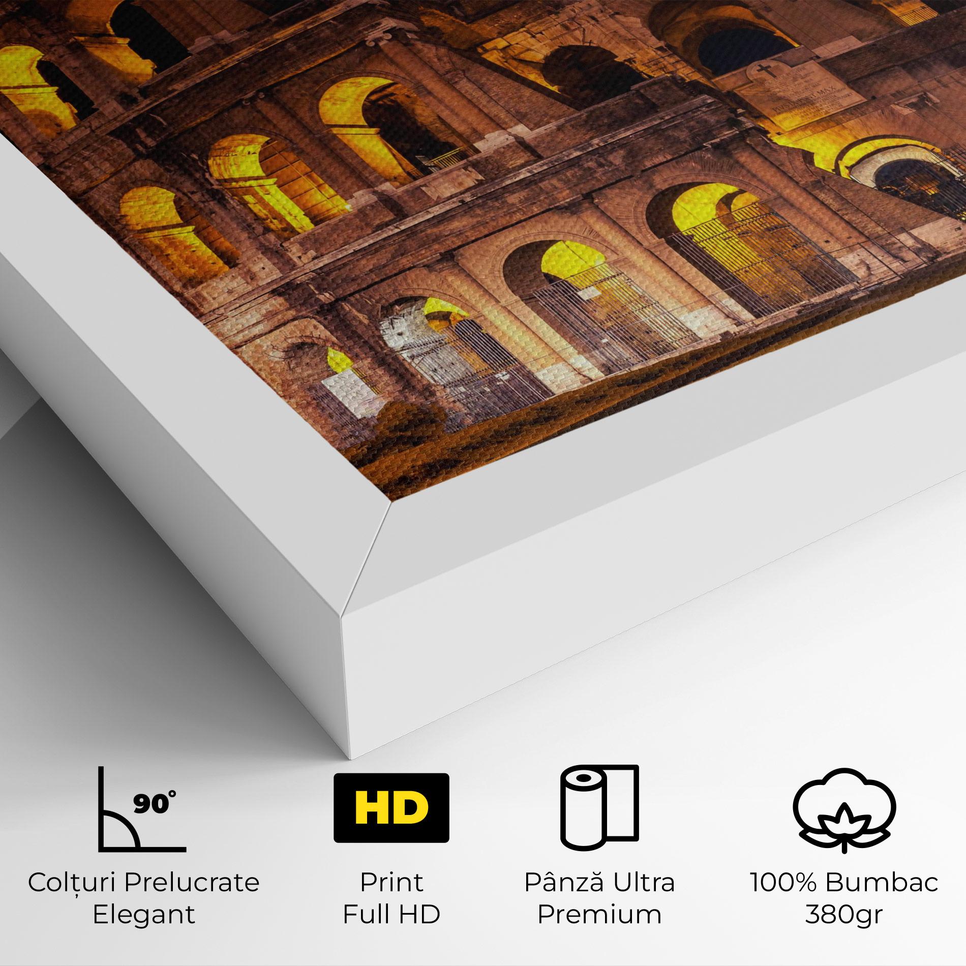 Tablou Canvas Rome Colloseum mockup 4