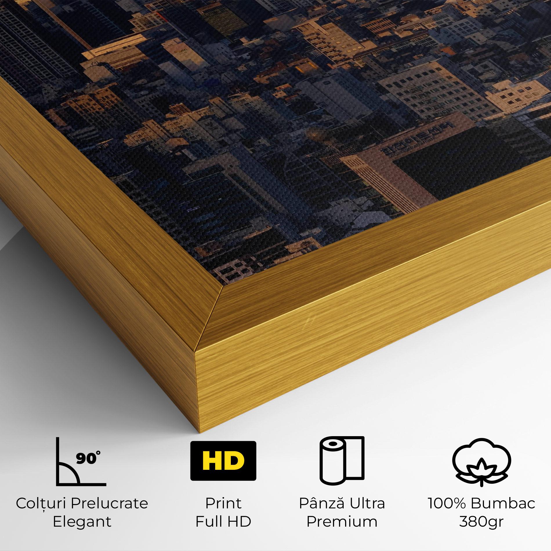 Tablou Canvas Big City mockup 4