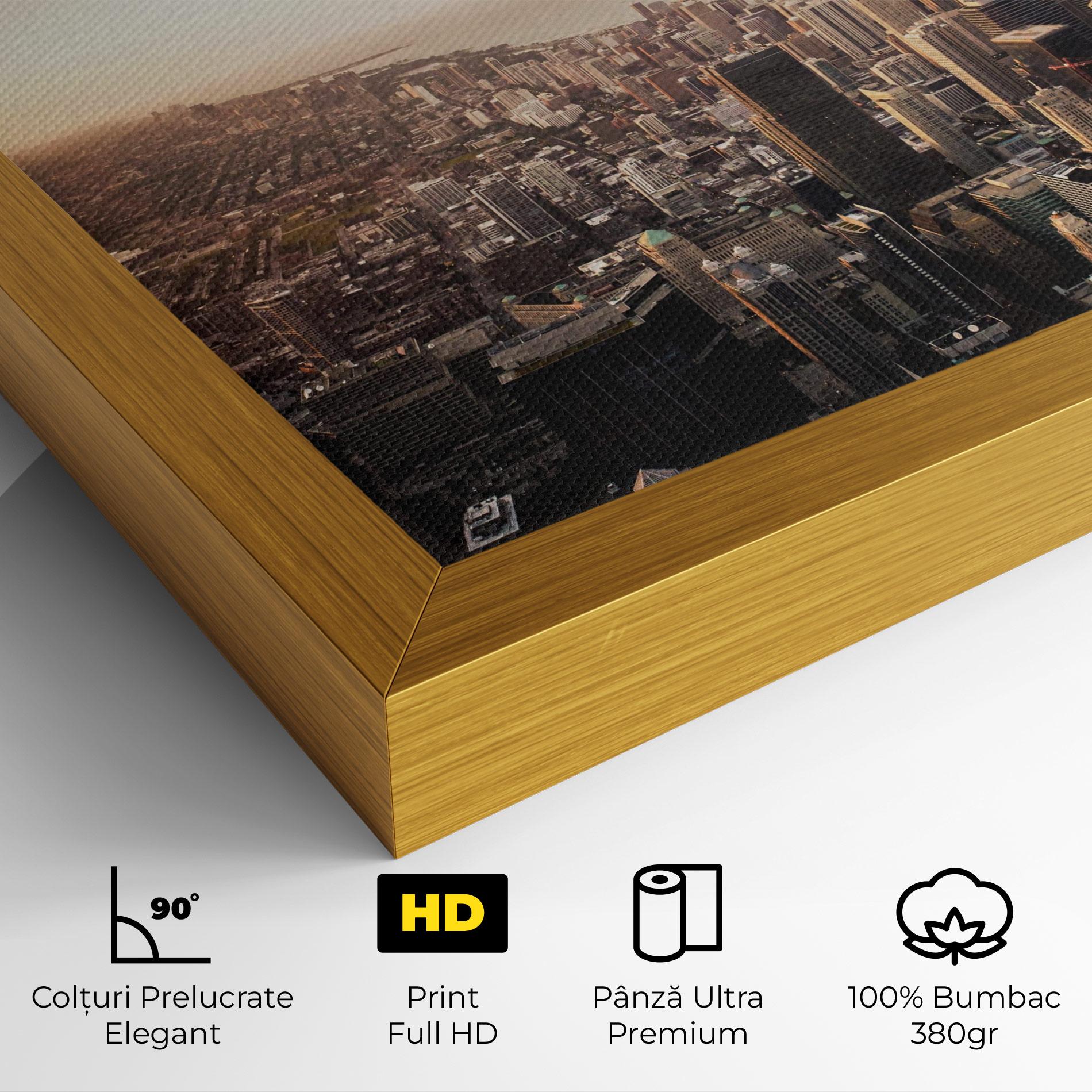 Tablou Canvas City Buildings mockup 4