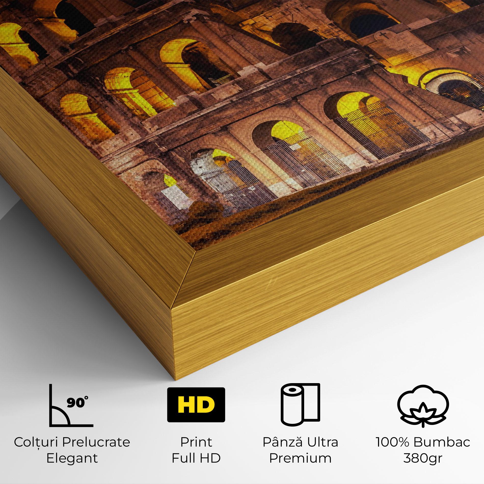 Tablou Canvas Rome Colloseum mockup 4