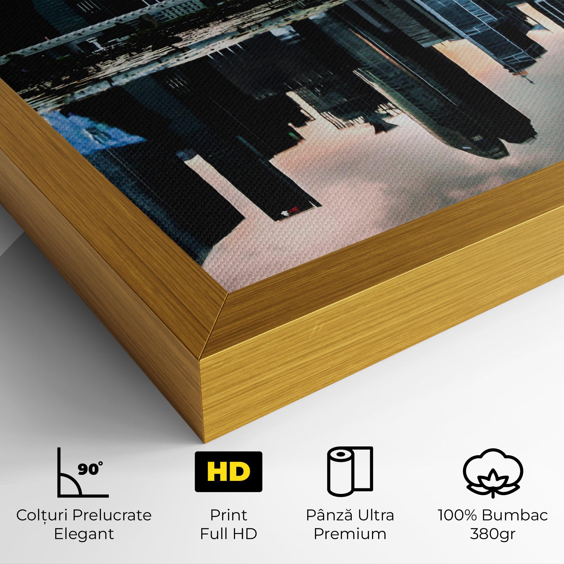 Tablou Canvas Urban Water Reflection mockup 4