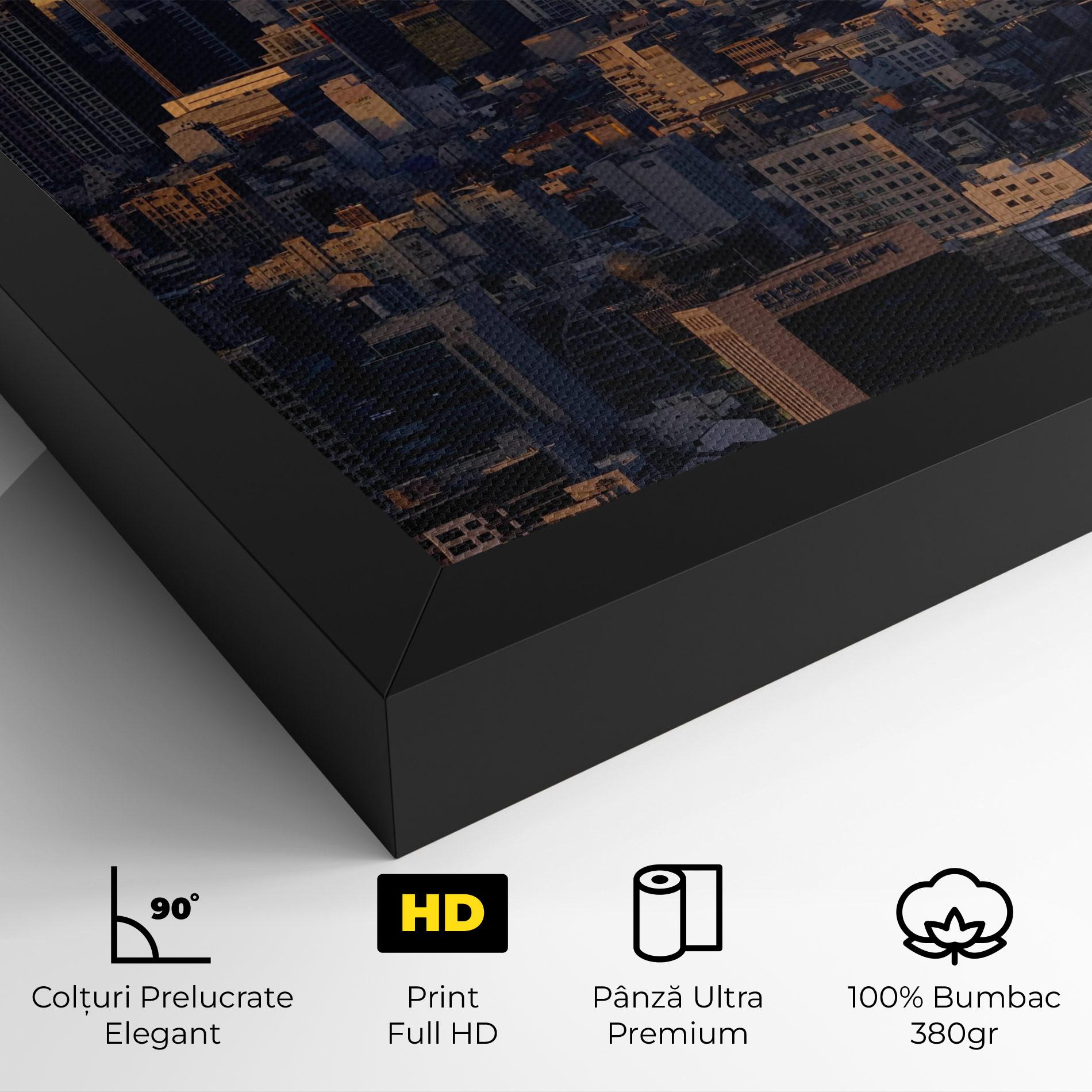 Tablou Canvas Big City mockup 4