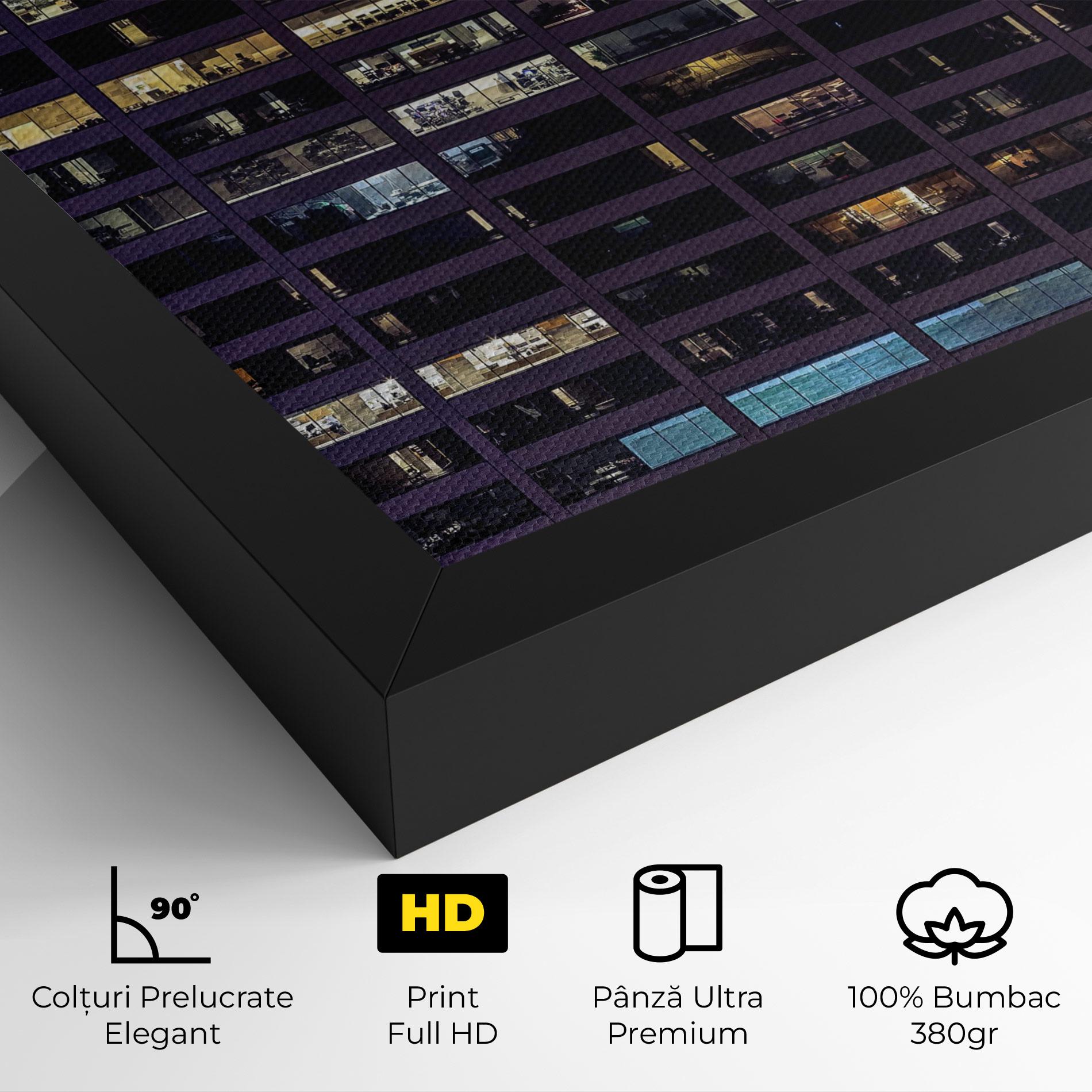 Tablou Canvas Building Lights mockup 4