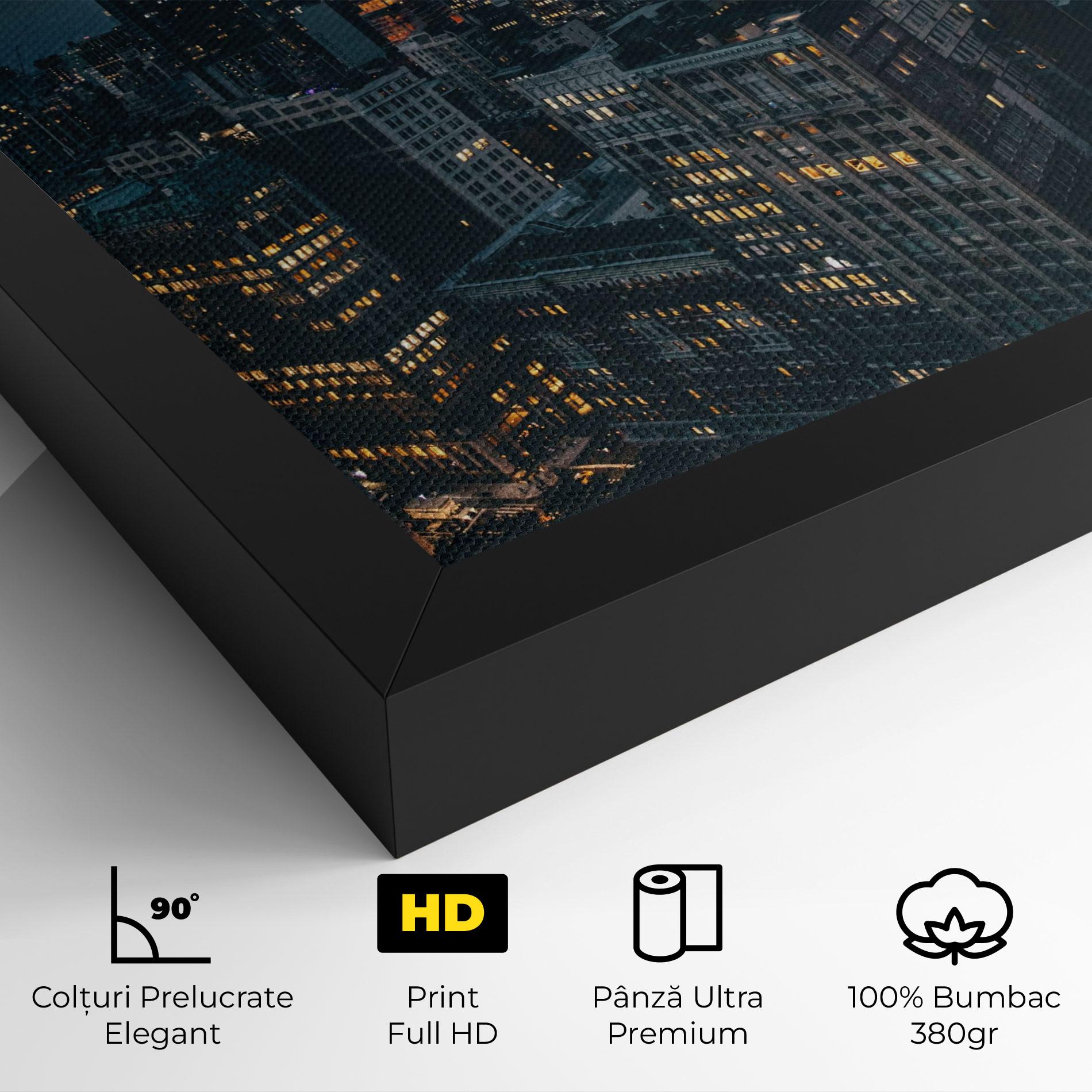 Tablou Canvas City Night mockup 4