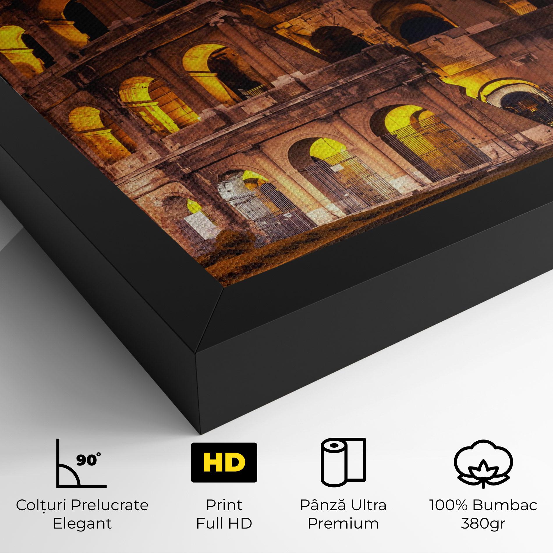 Tablou Canvas Rome Colloseum mockup 4