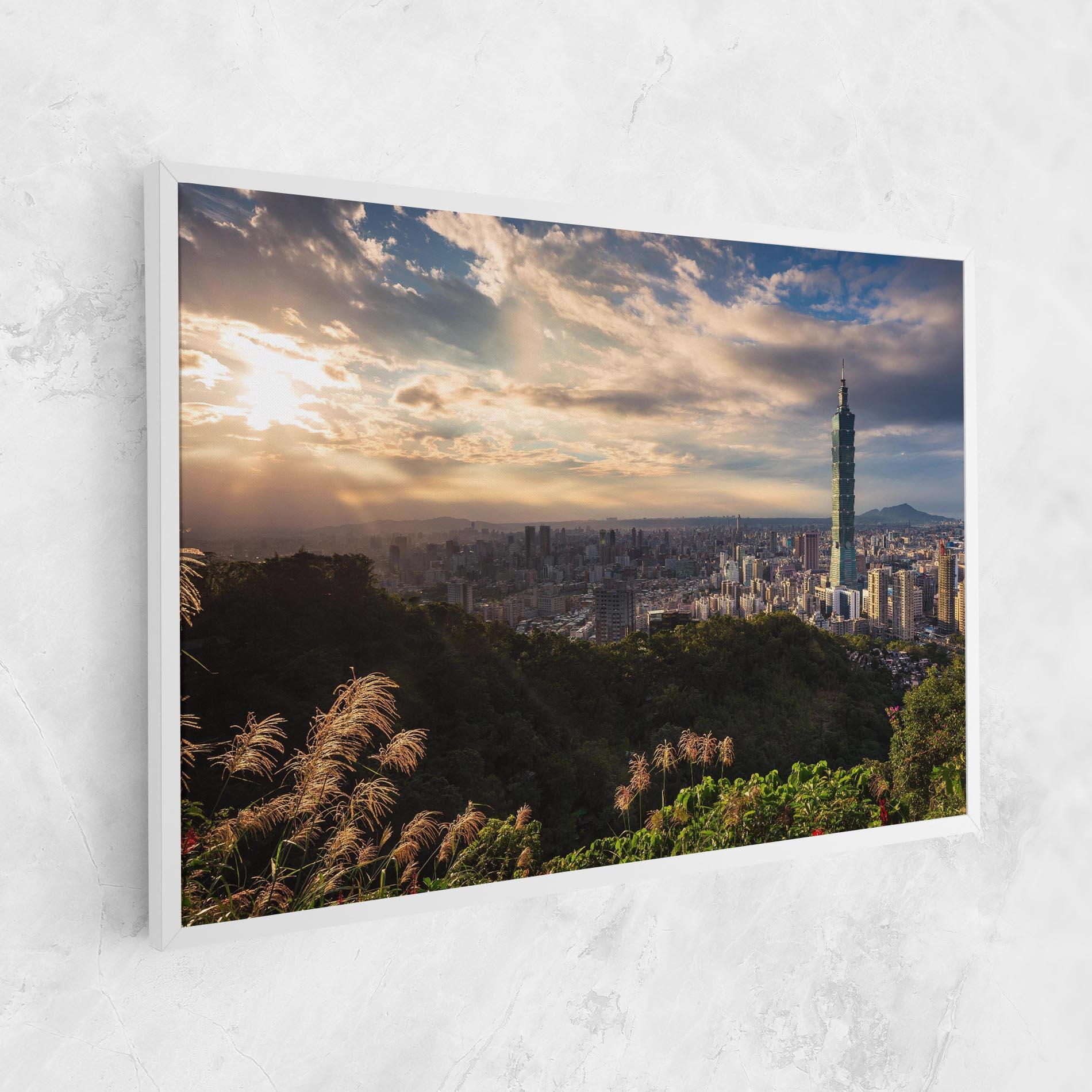 Tablou Canvas Big Building Daylight mockup 1