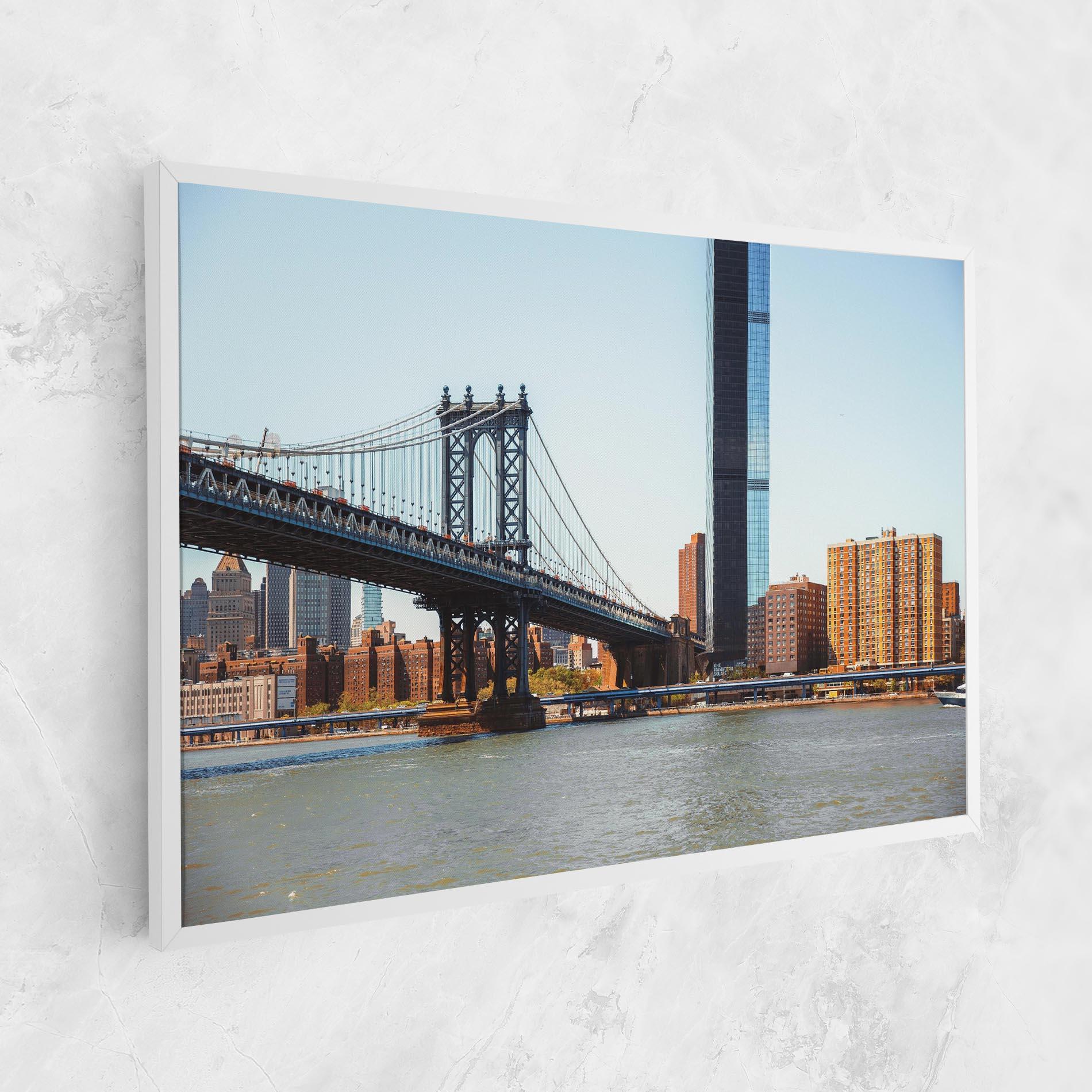 Tablou Canvas Big City Bridge mockup 1
