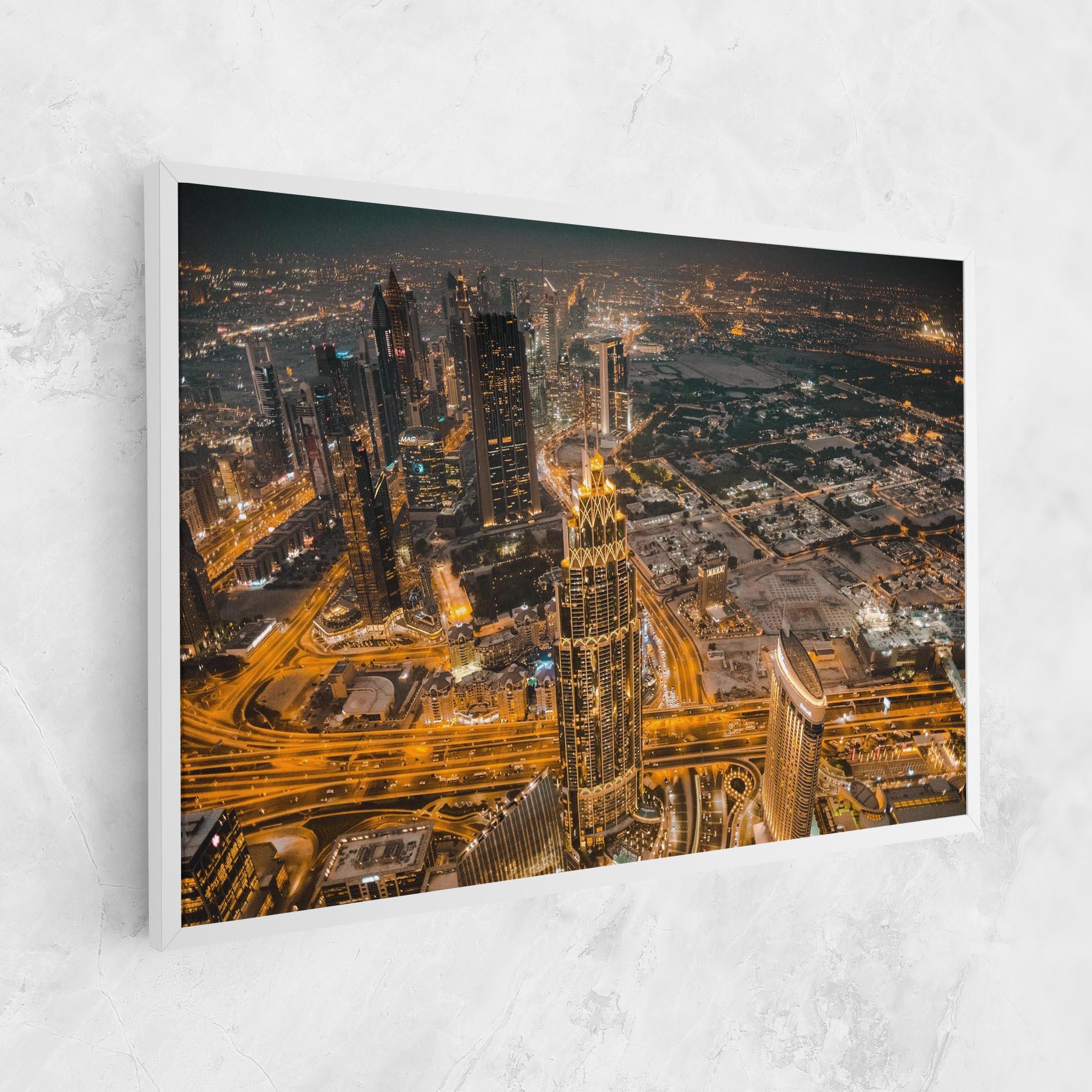Tablou Canvas Dubai Lights mockup 1