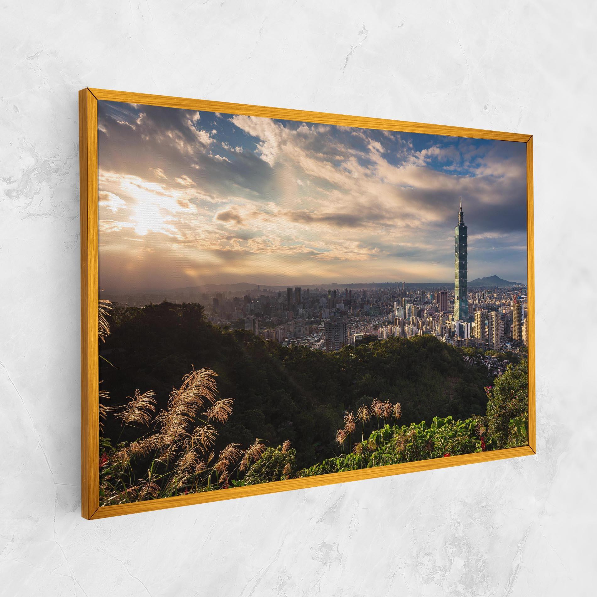 Tablou Canvas Big Building Daylight mockup 1