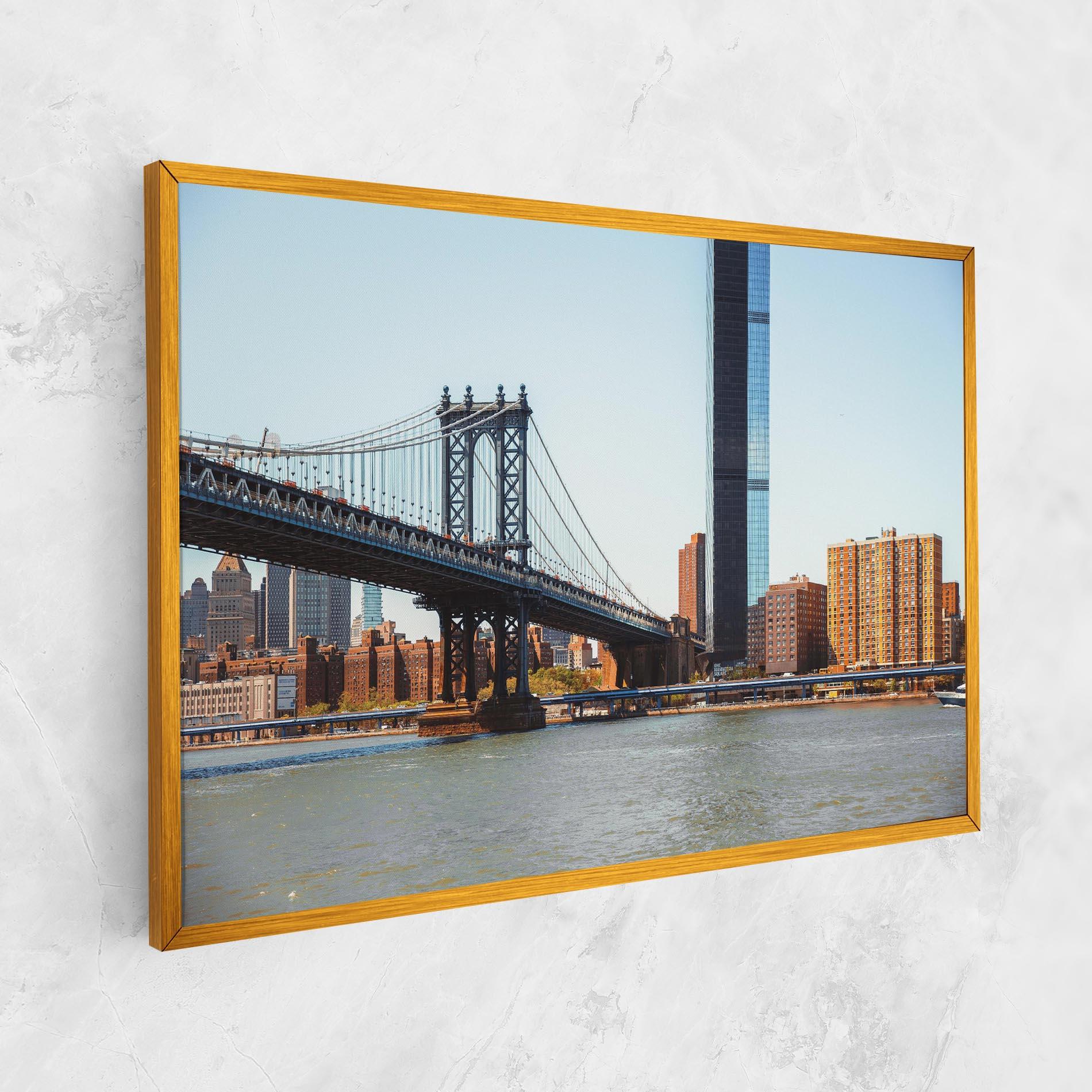 Tablou Canvas Big City Bridge mockup 1