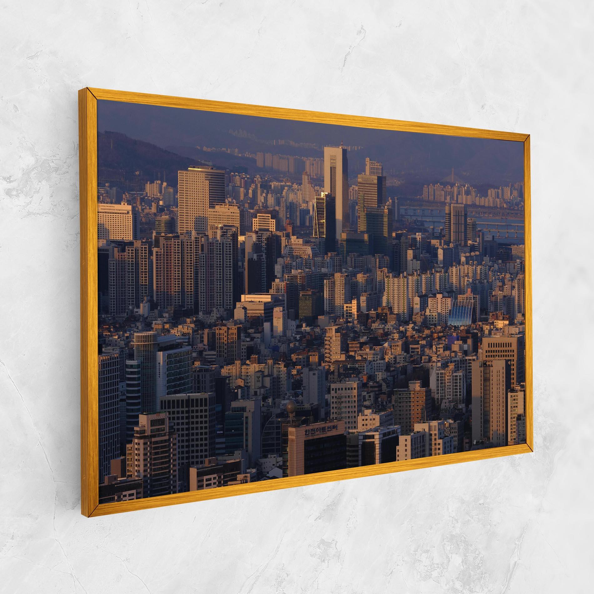 Tablou Canvas Big City mockup 1