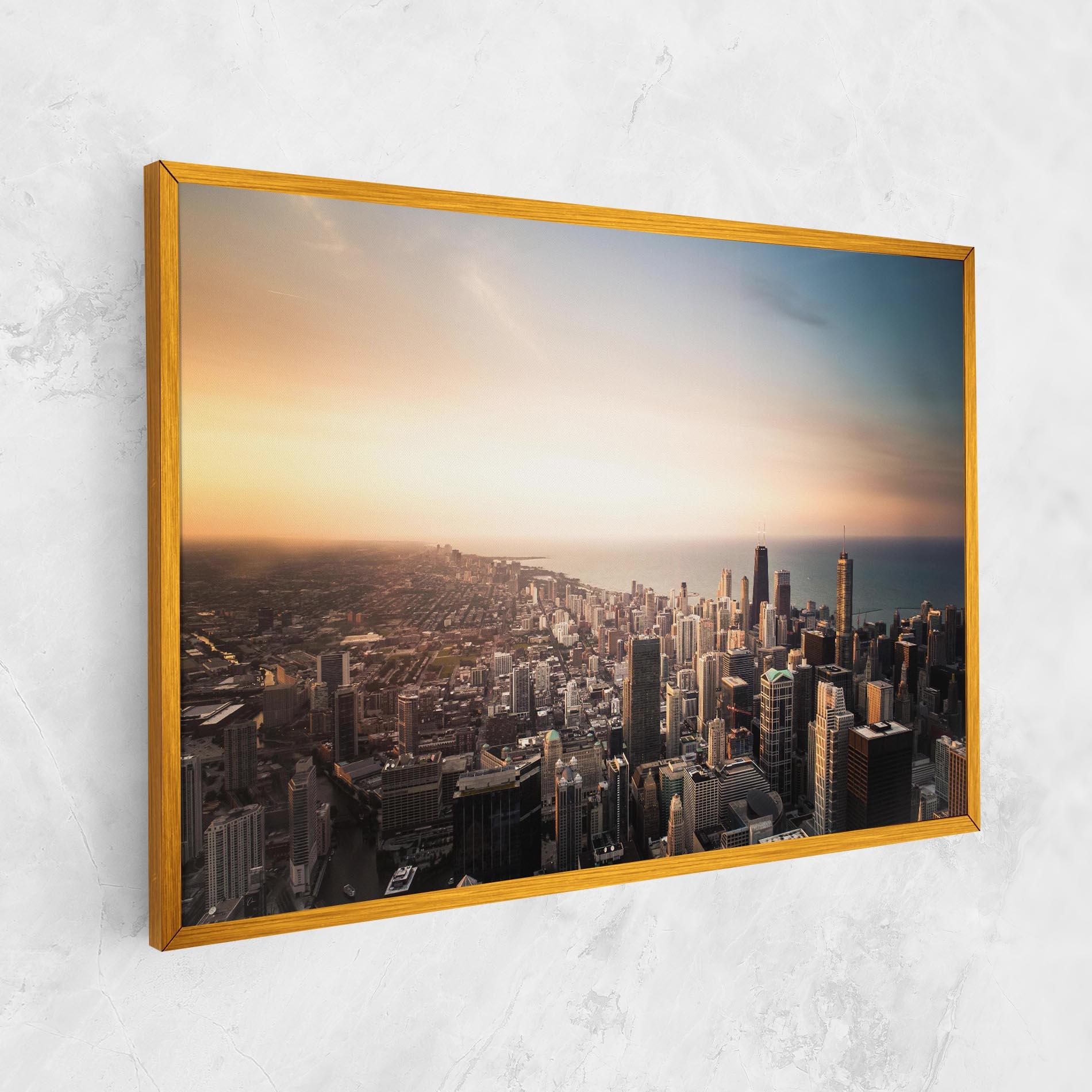 Tablou Canvas City Buildings mockup 1