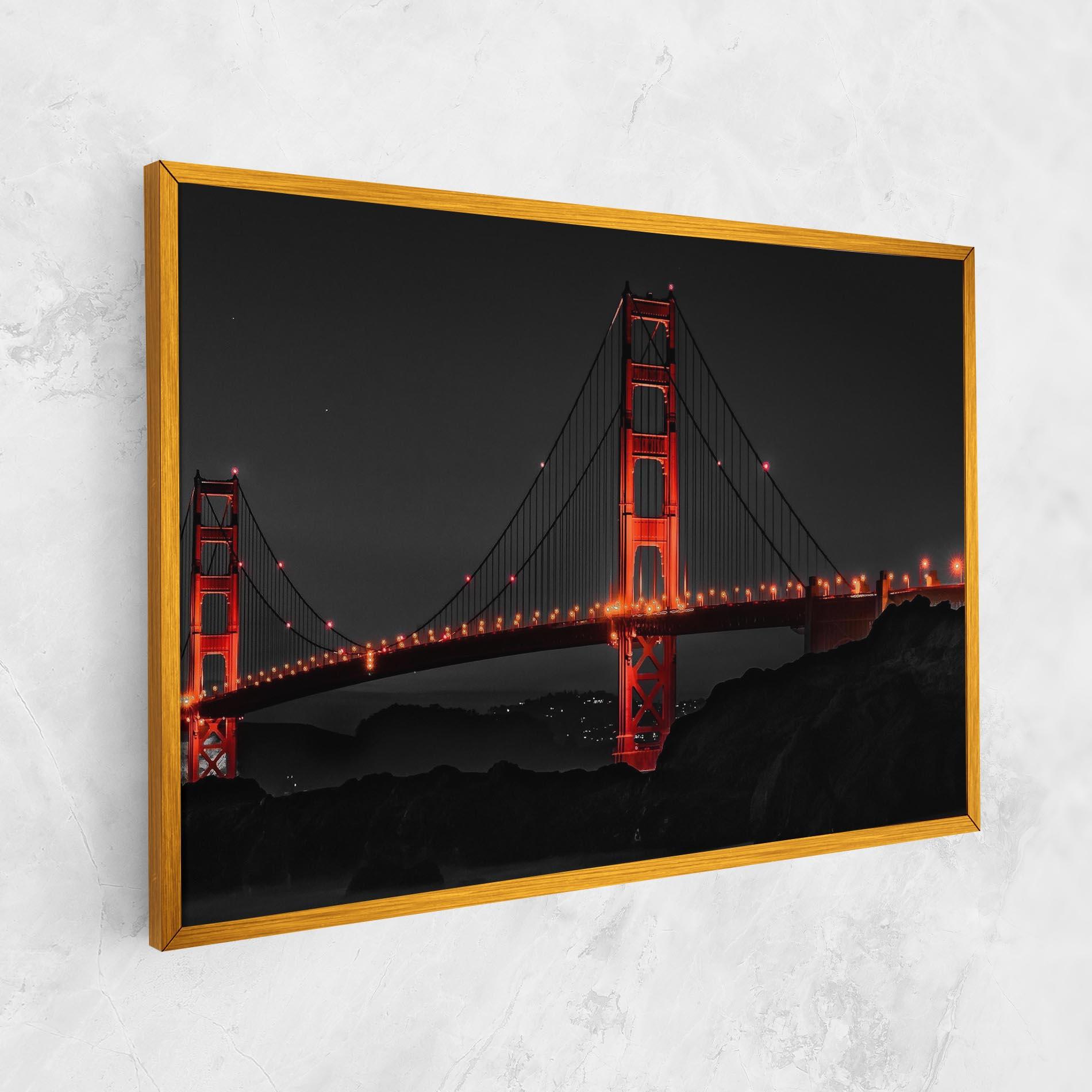 Tablou Canvas Golden Gate Bridge mockup 1