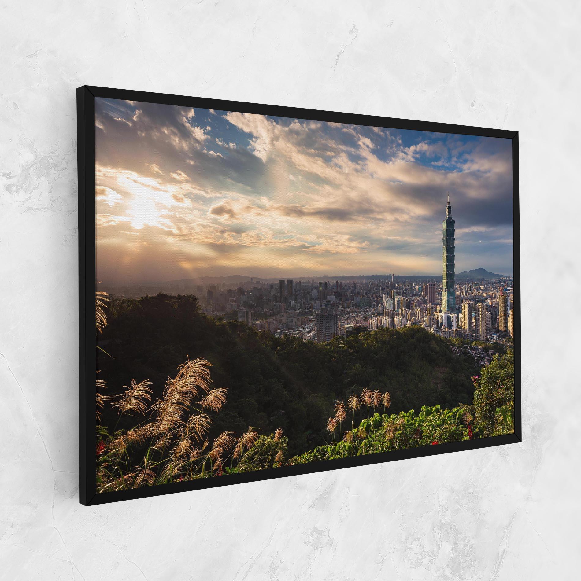 Tablou Canvas Big Building Daylight mockup 1